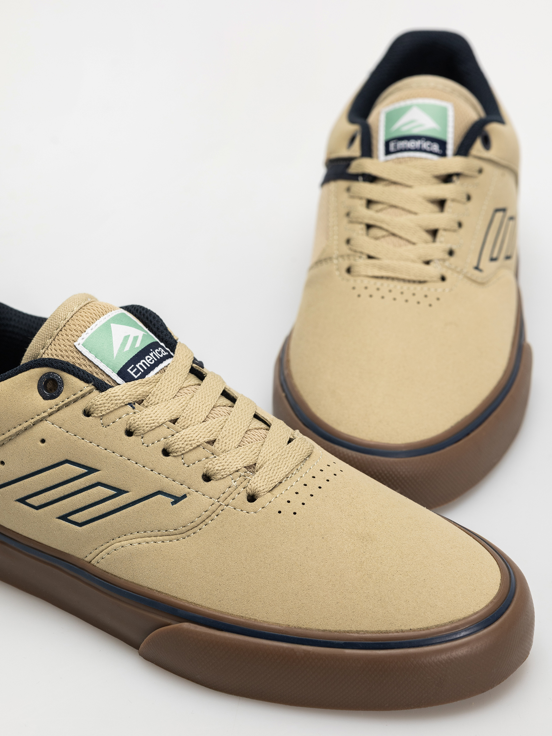 Topánky Emerica The Low Vulc (tan/blue/green)
