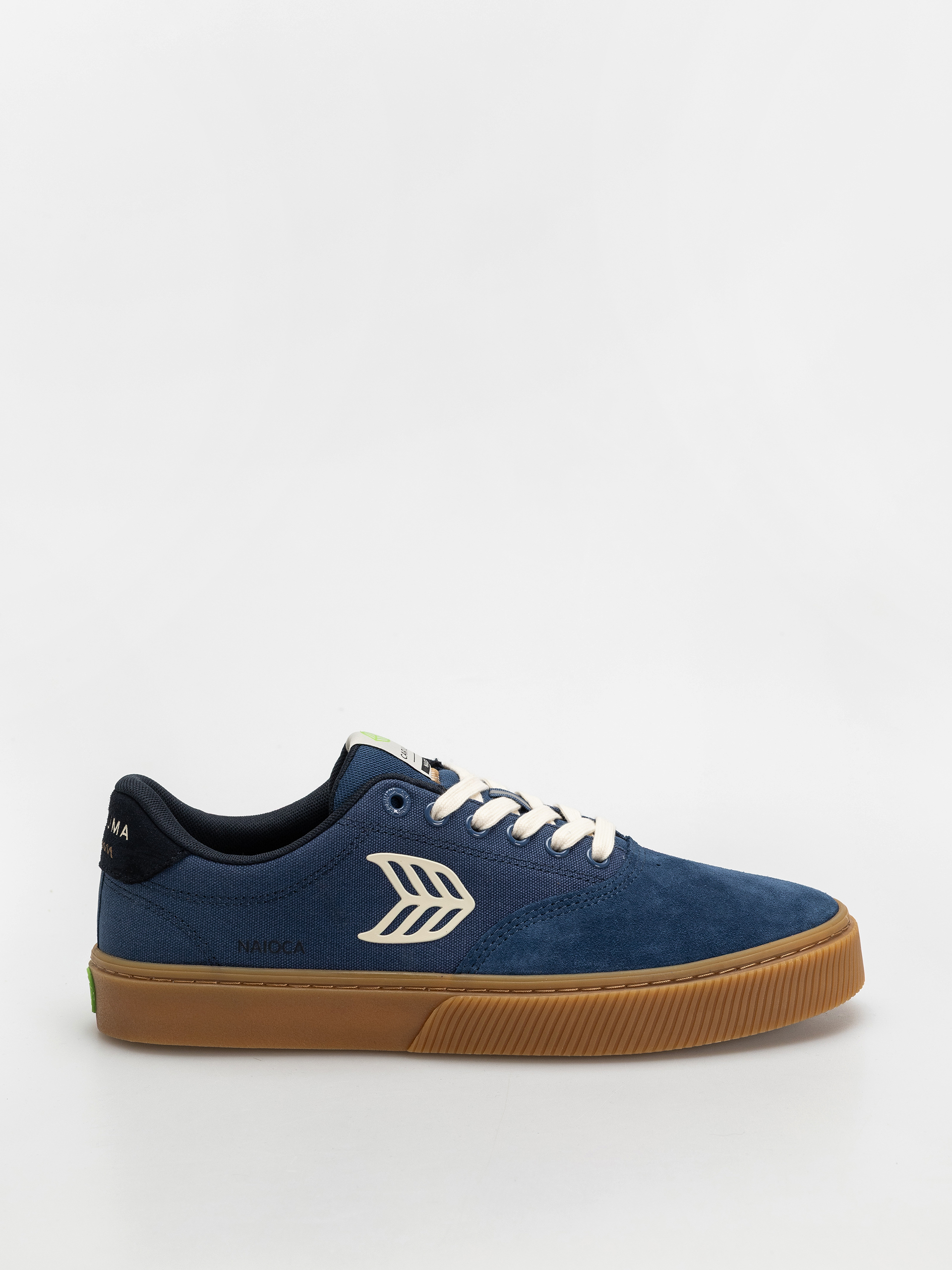 Topánky Cariuma Naioca Pro (gum shadow blue suede and canvas ivory logo navy)