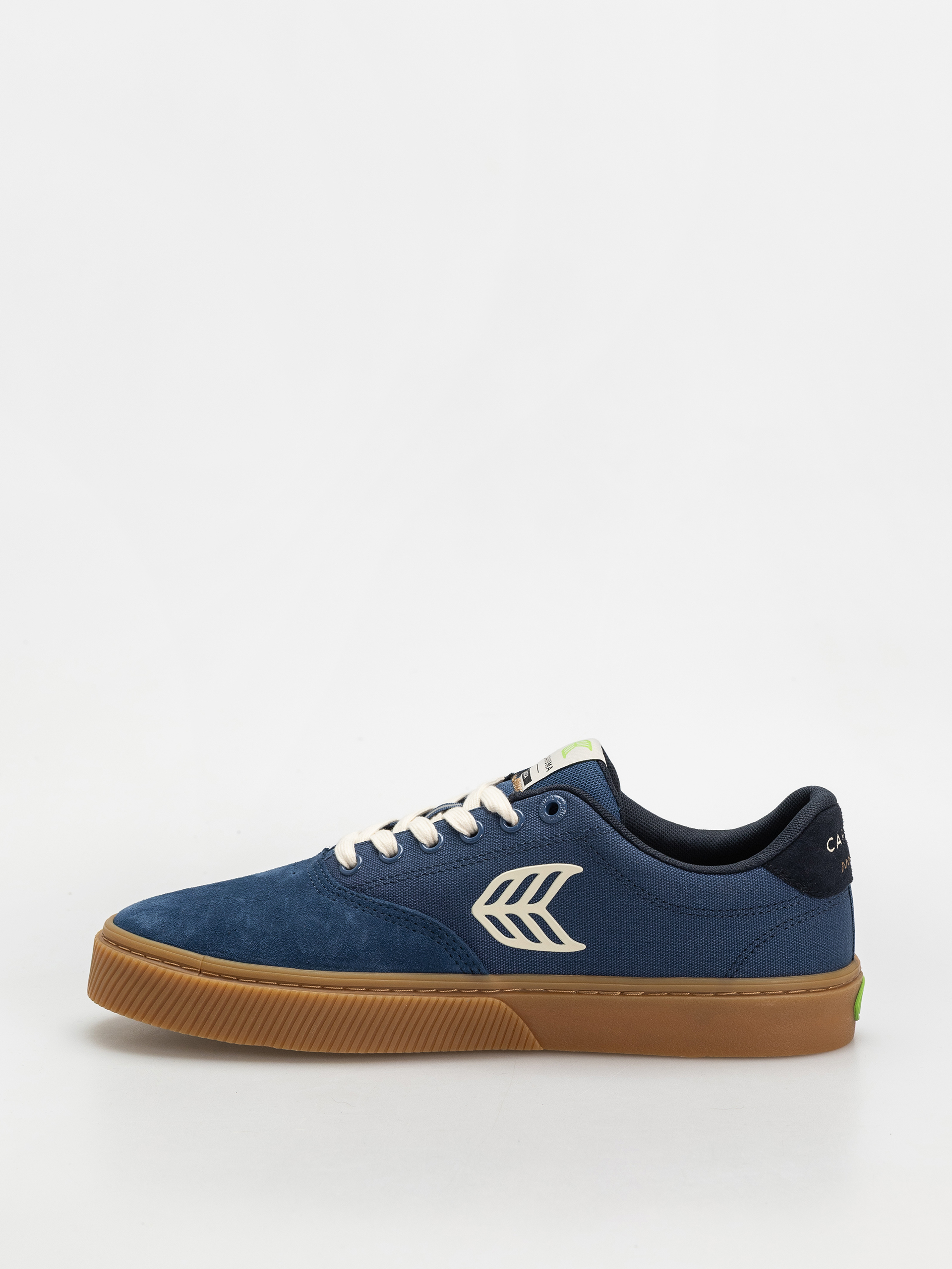 Topánky Cariuma Naioca Pro (gum shadow blue suede and canvas ivory logo navy)