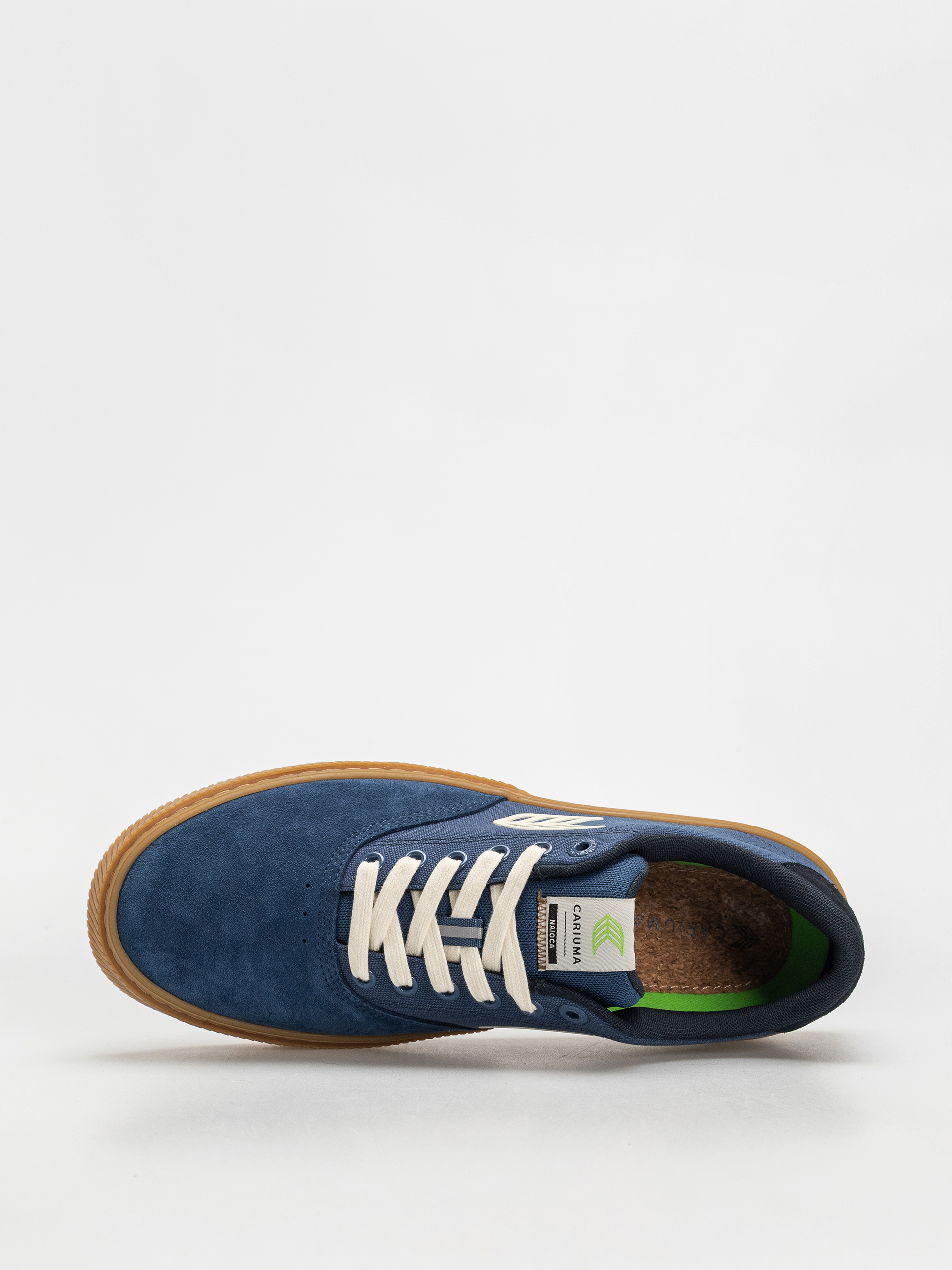 Topánky Cariuma Naioca Pro (gum shadow blue suede and canvas ivory logo navy)