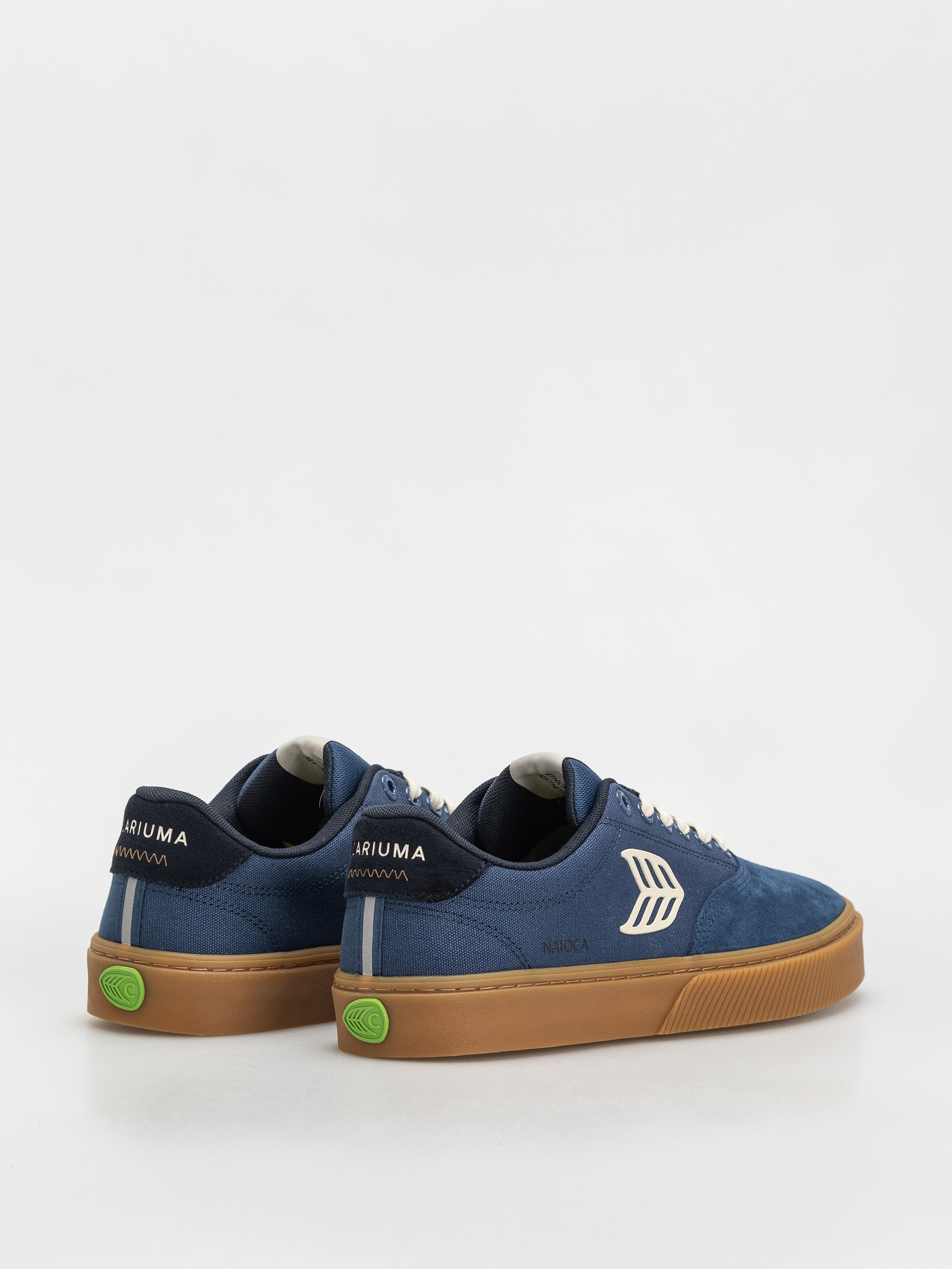 Topánky Cariuma Naioca Pro (gum shadow blue suede and canvas ivory logo navy)