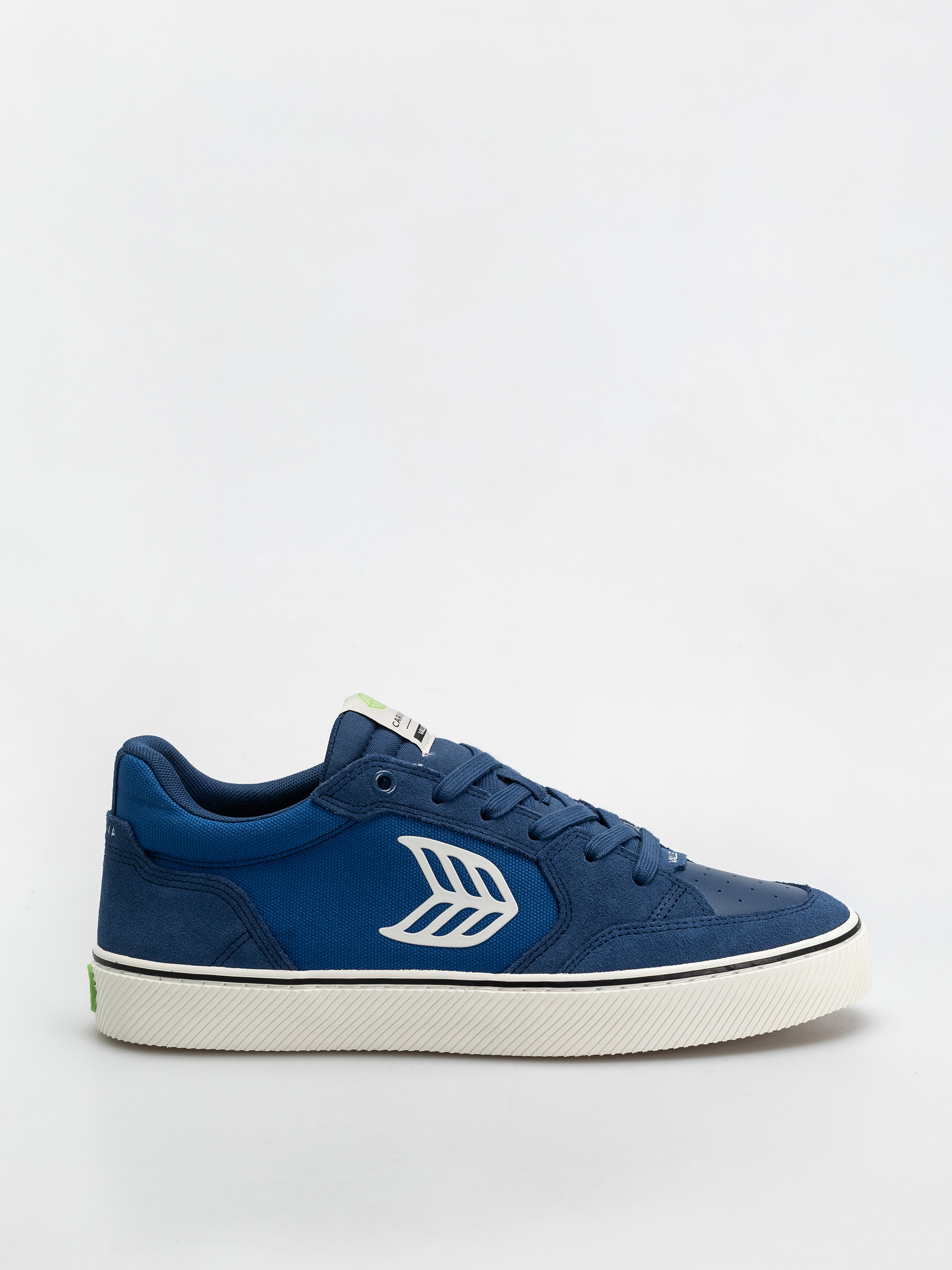 Topánky Cariuma Vallely Pro (mystery blue suede and cordura off white logo)