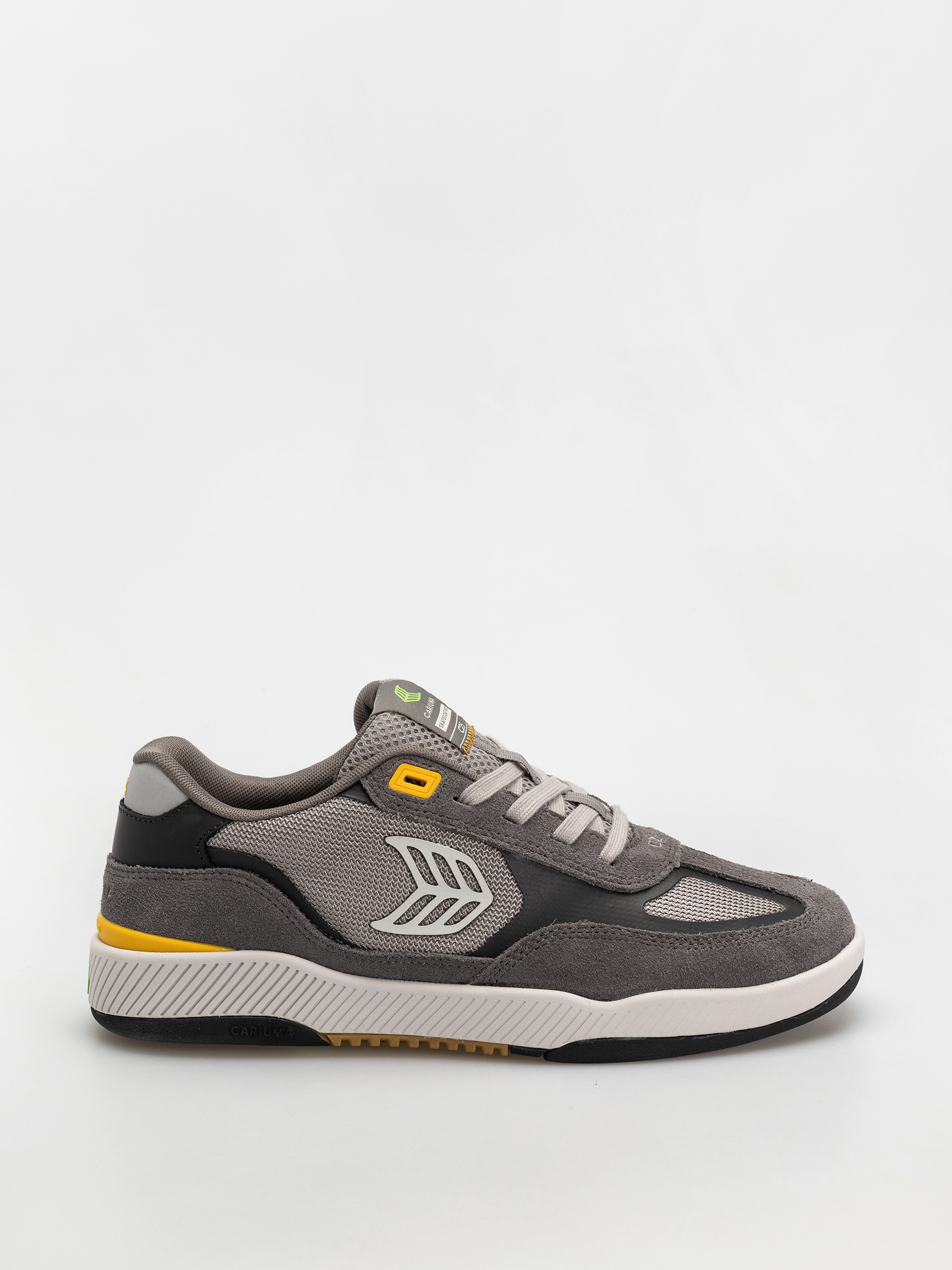 Topánky Cariuma Skategoat C25 Pro (charcoal grey suede light grey mesh ice logo yellow)