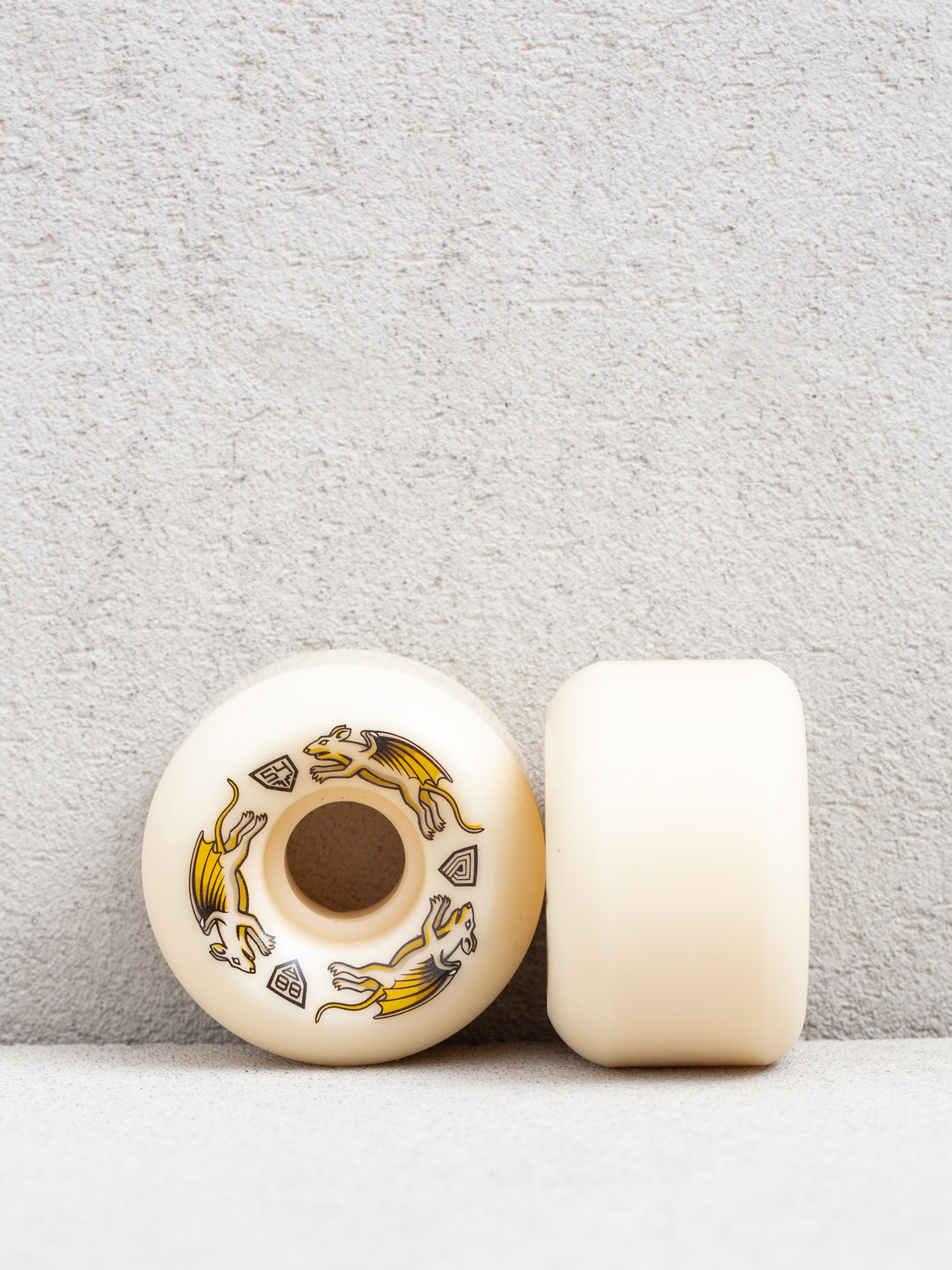 Kolieska Powell Peralta WL PP Dragon Formula Nano Rat V6 88A (off white)
