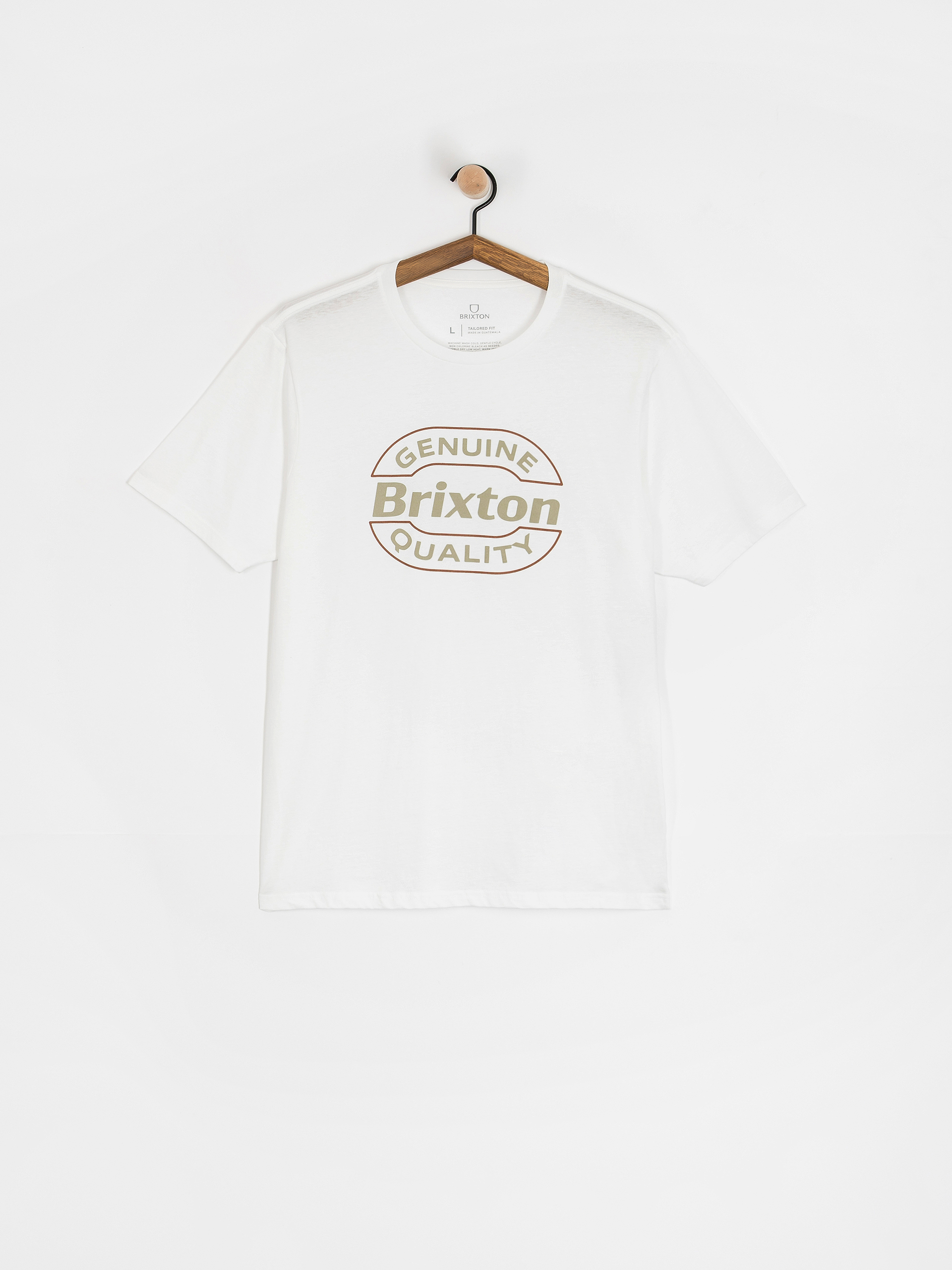 Tričko Brixton Keaton Tlrt (white/red)
