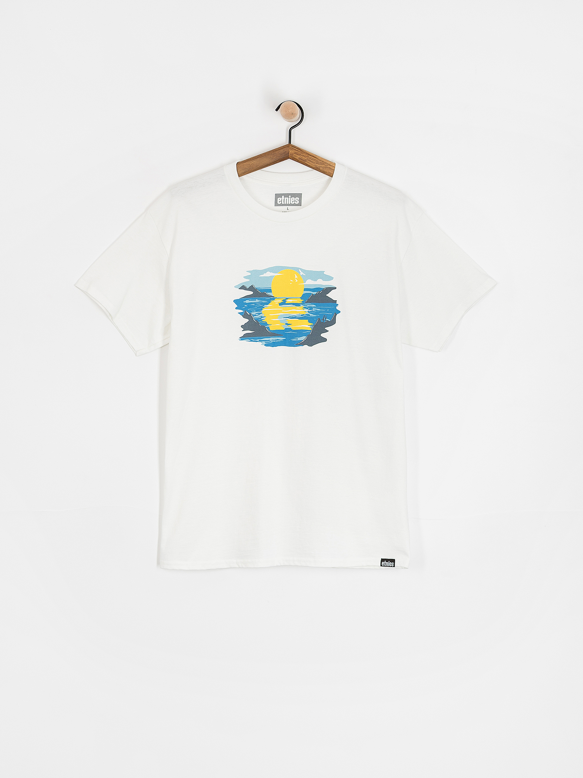 Tričko Etnies Reflection (white/blue)