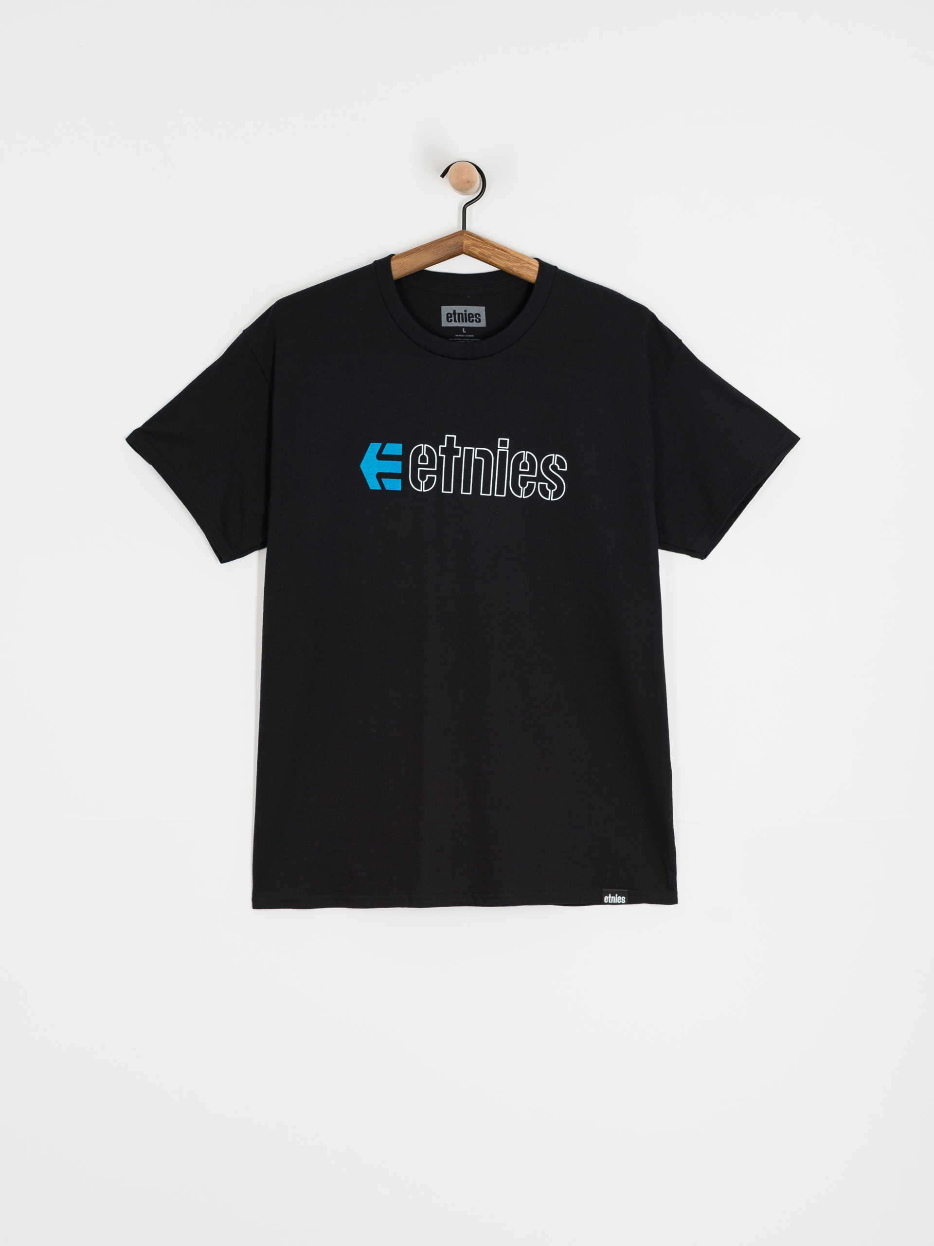 Tričko Etnies Ecorp (black/blue/white)