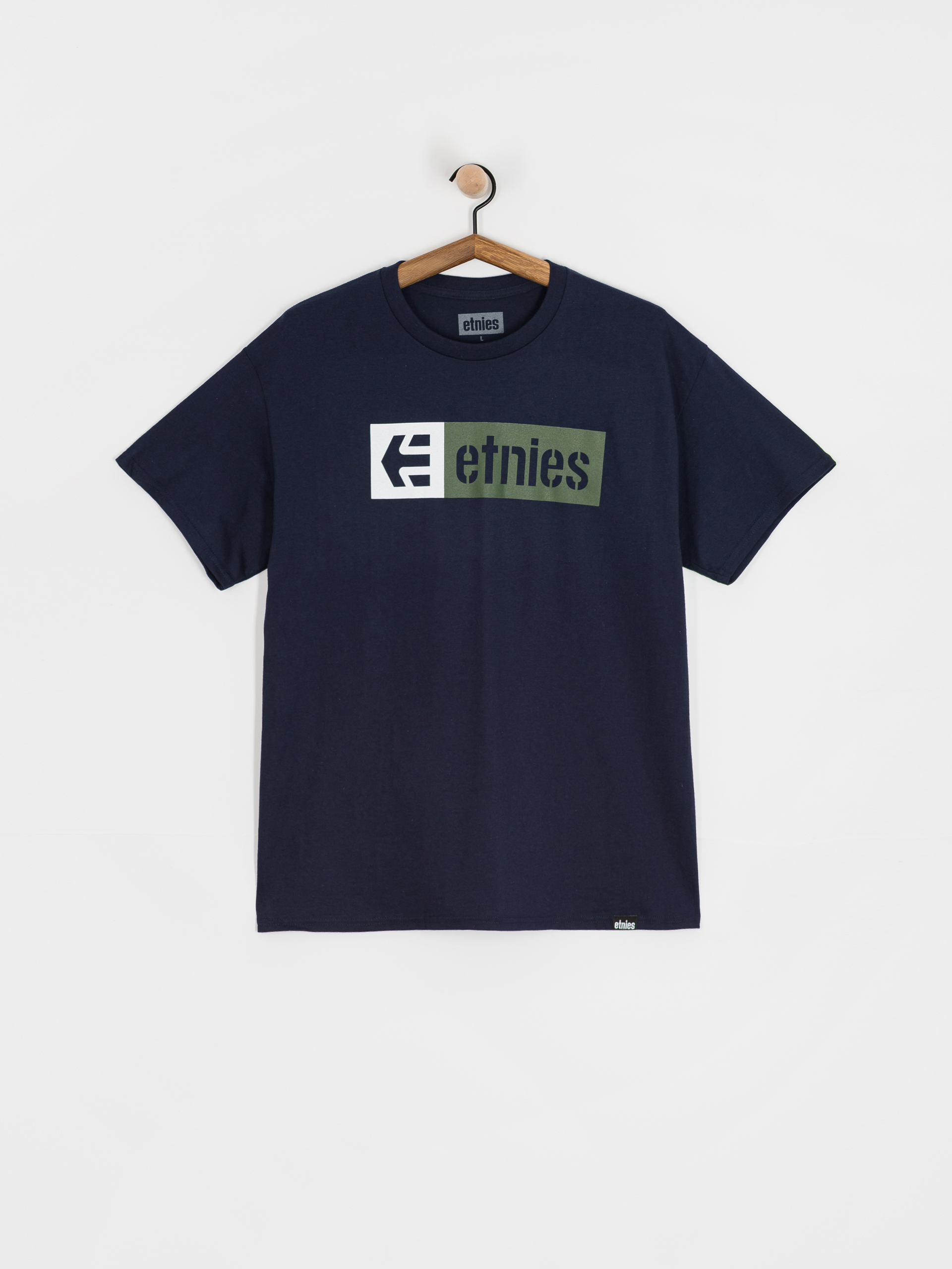 Tričko Etnies New Box (blue/green)