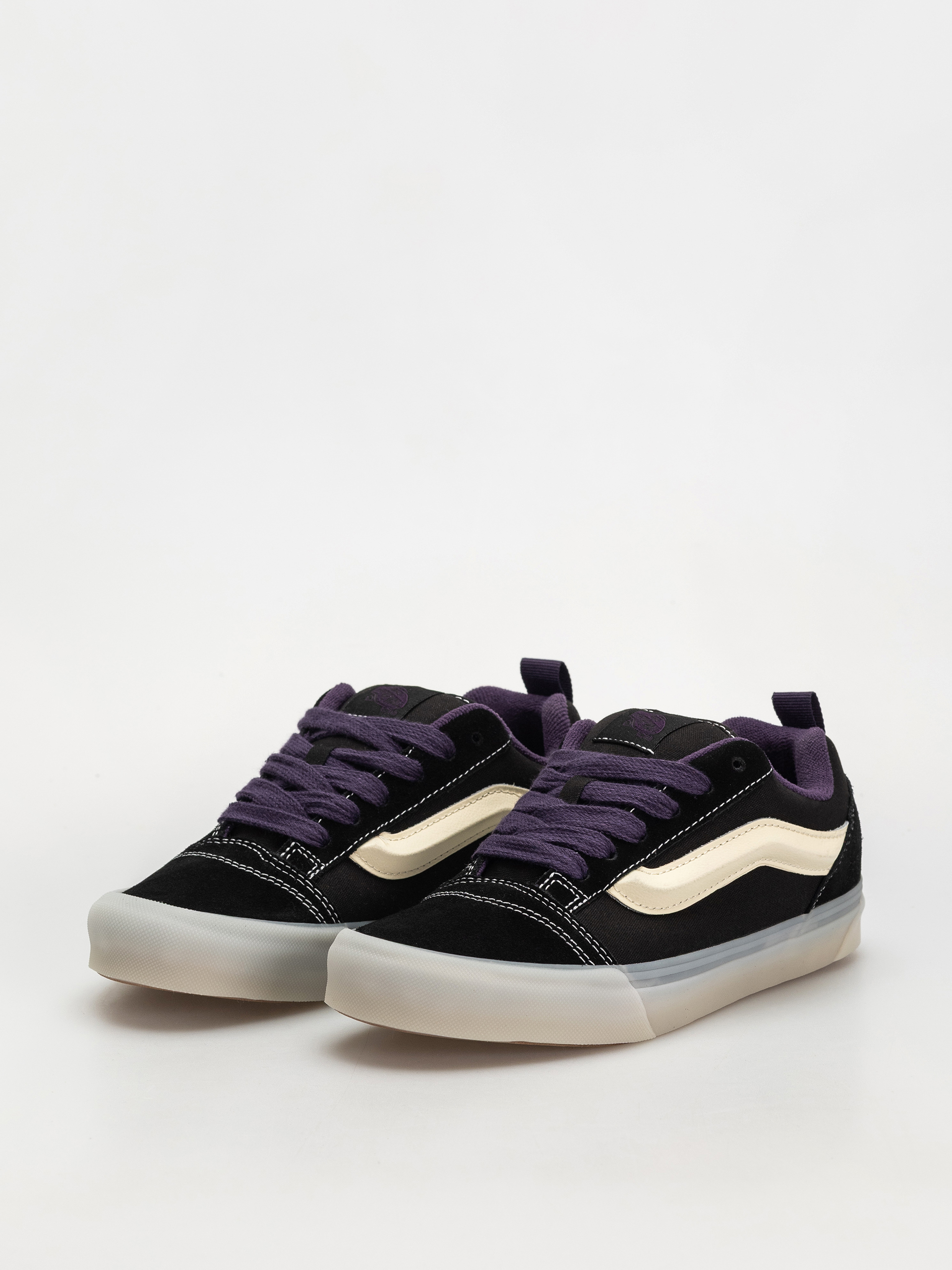 Topánky Vans Knu Skool (glow black/purple)