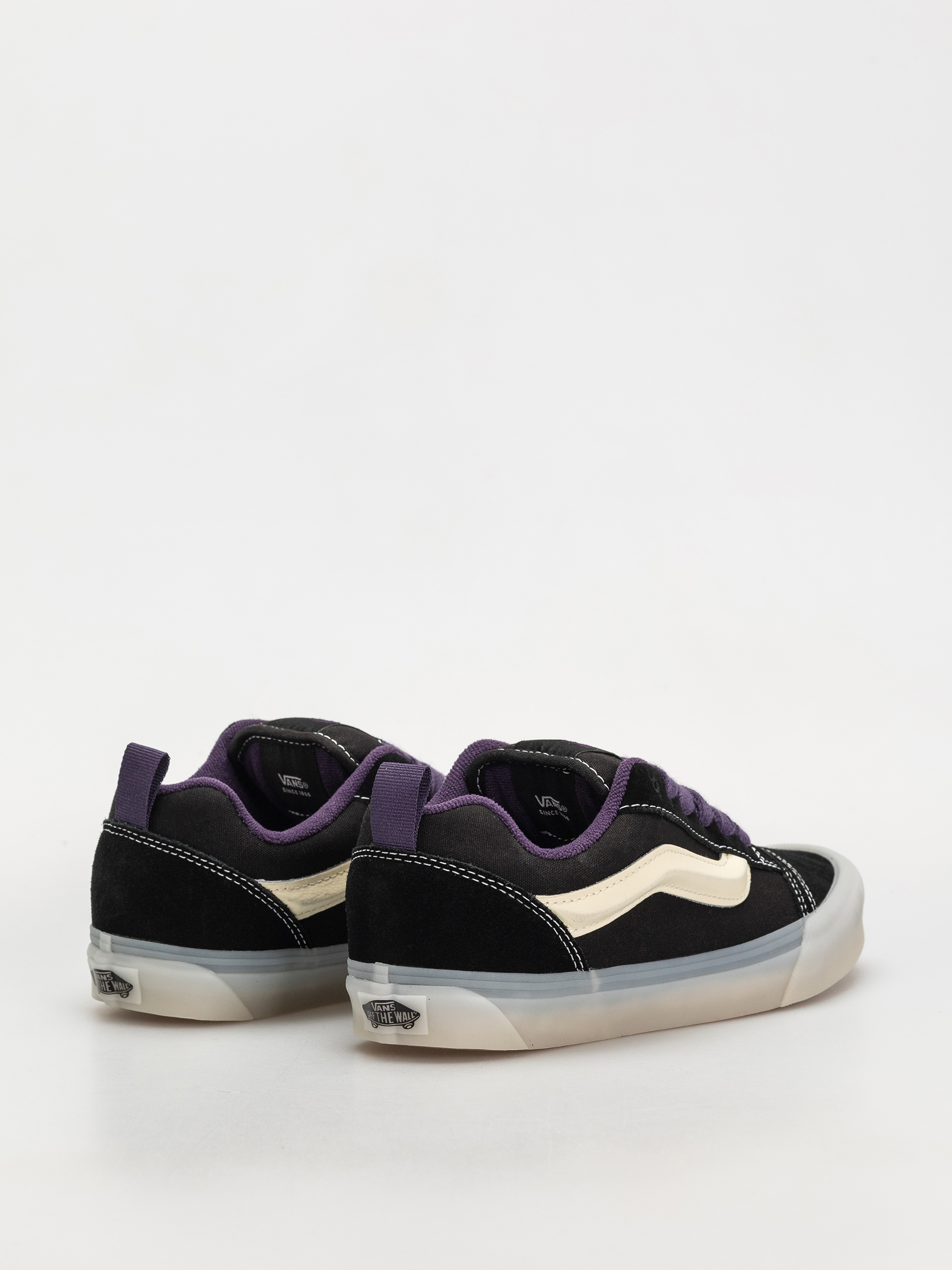 Topánky Vans Knu Skool (glow black/purple)