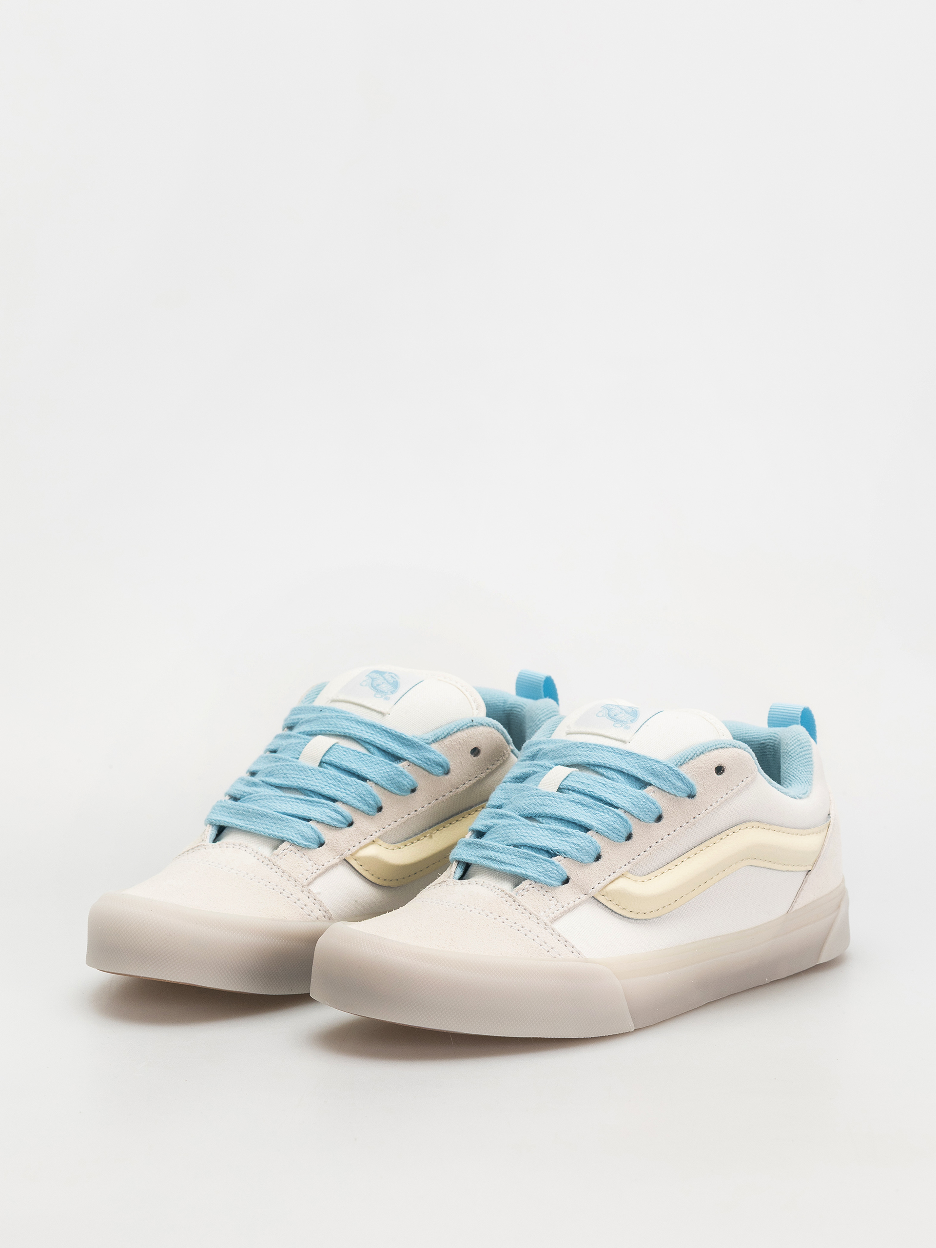 Topánky Vans Knu Skool (glow white/blue)