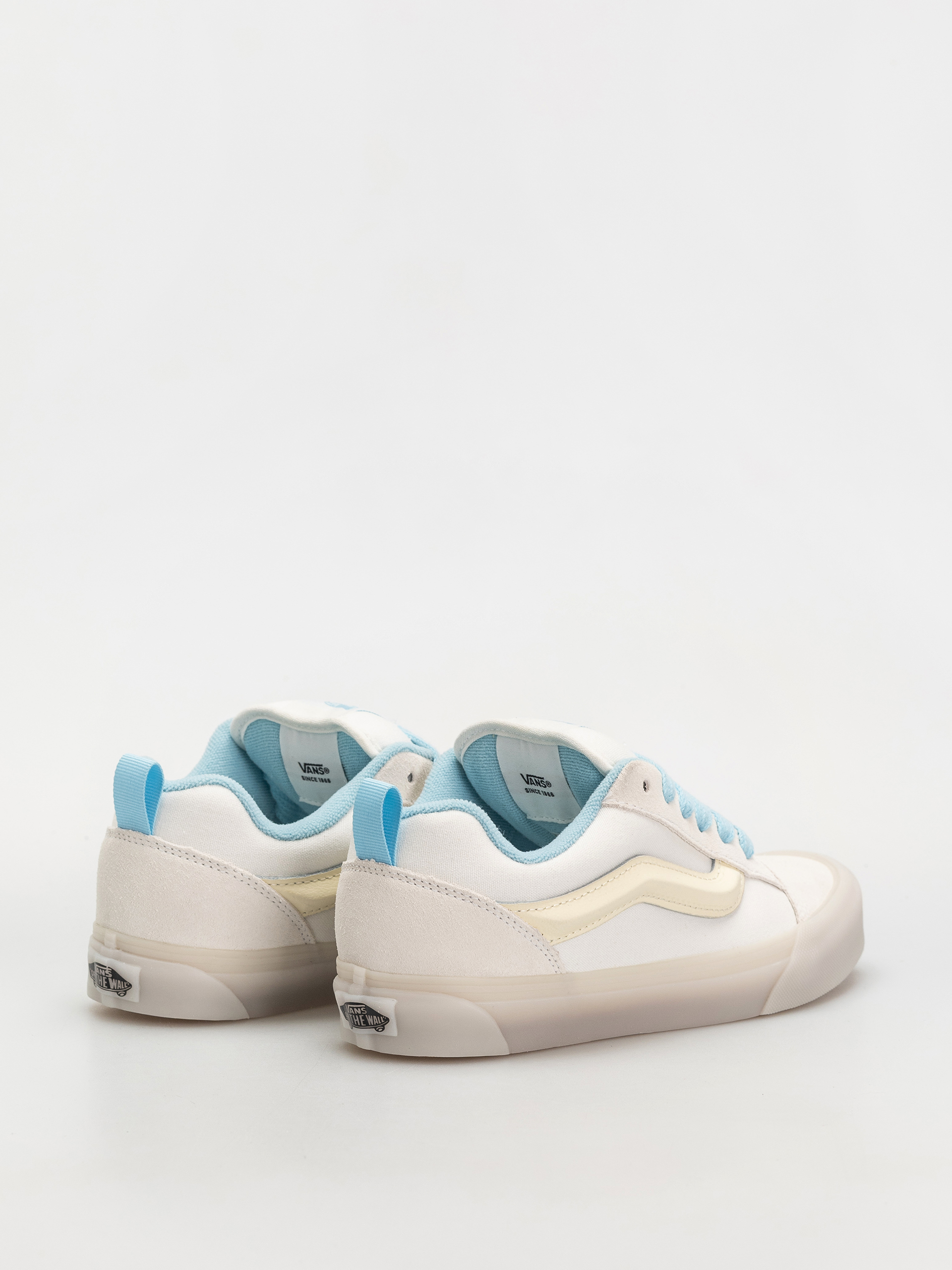 Topánky Vans Knu Skool (glow white/blue)