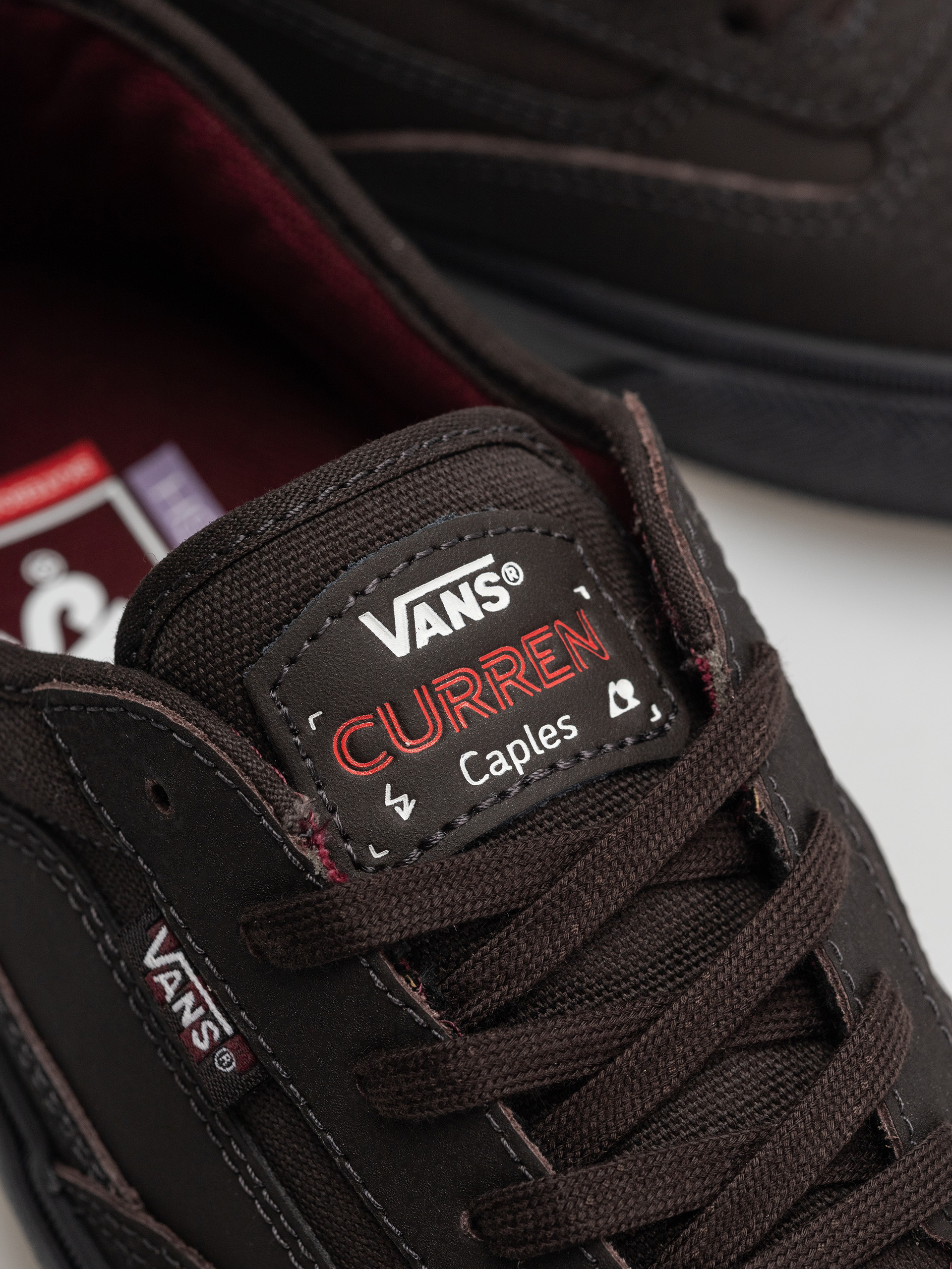 Topánky Vans Skate Curren Caples (dark brown)