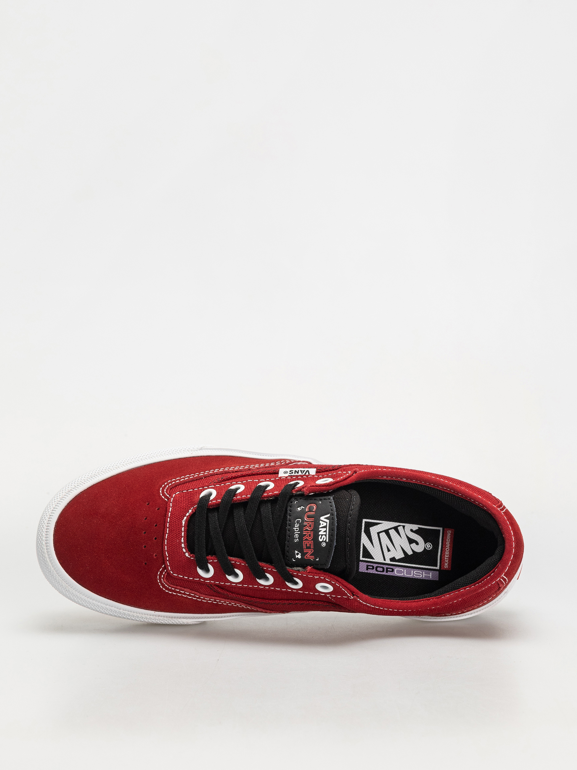 Topánky Vans Skate Curren Caples (red/white)