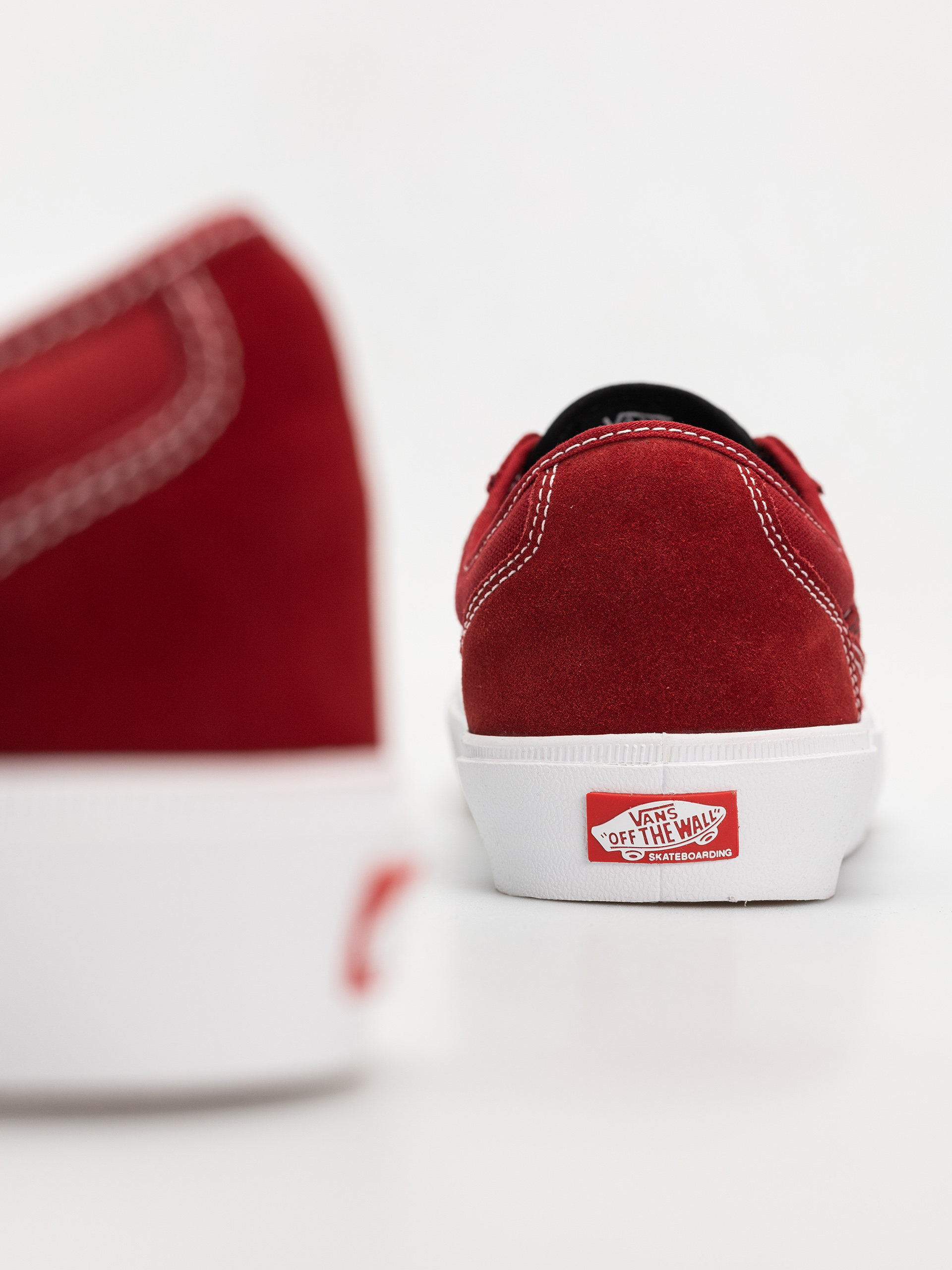Topánky Vans Skate Curren Caples (red/white)