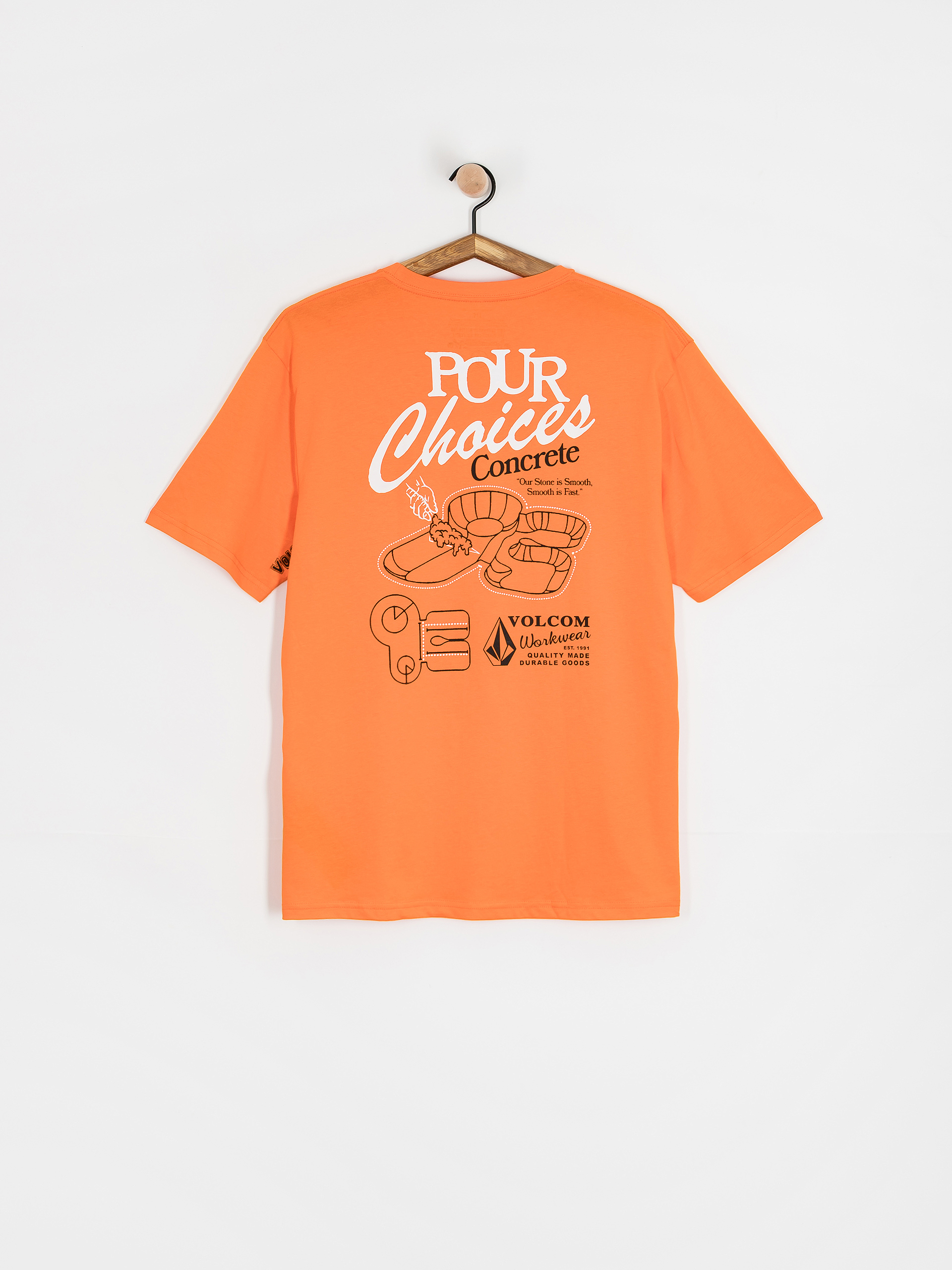 Tričko Volcom Pour Choices Bsc (neon orange)