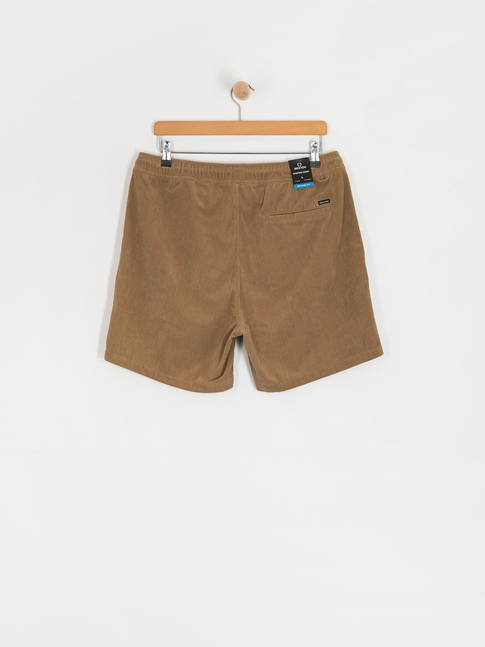 Kraťasy Brixton Everyday Corduroy (khaki)