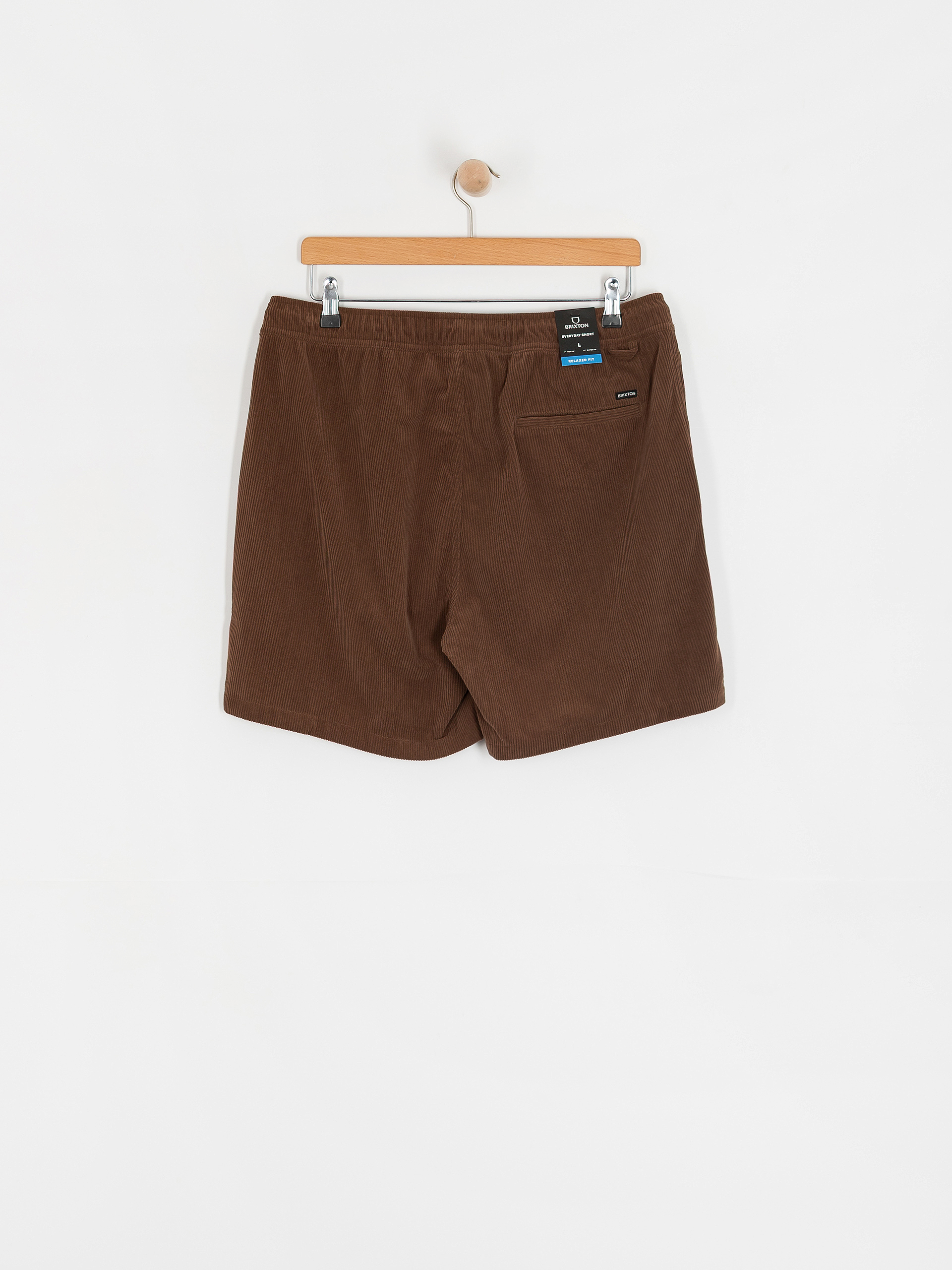 Kraťasy Brixton Everyday Corduroy (pinecone brown)