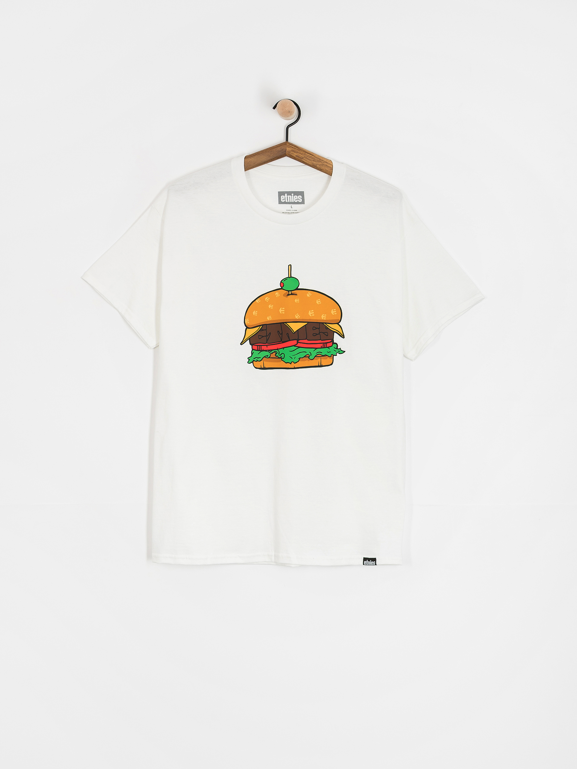 Tričko Etnies Etnies Burger (white)
