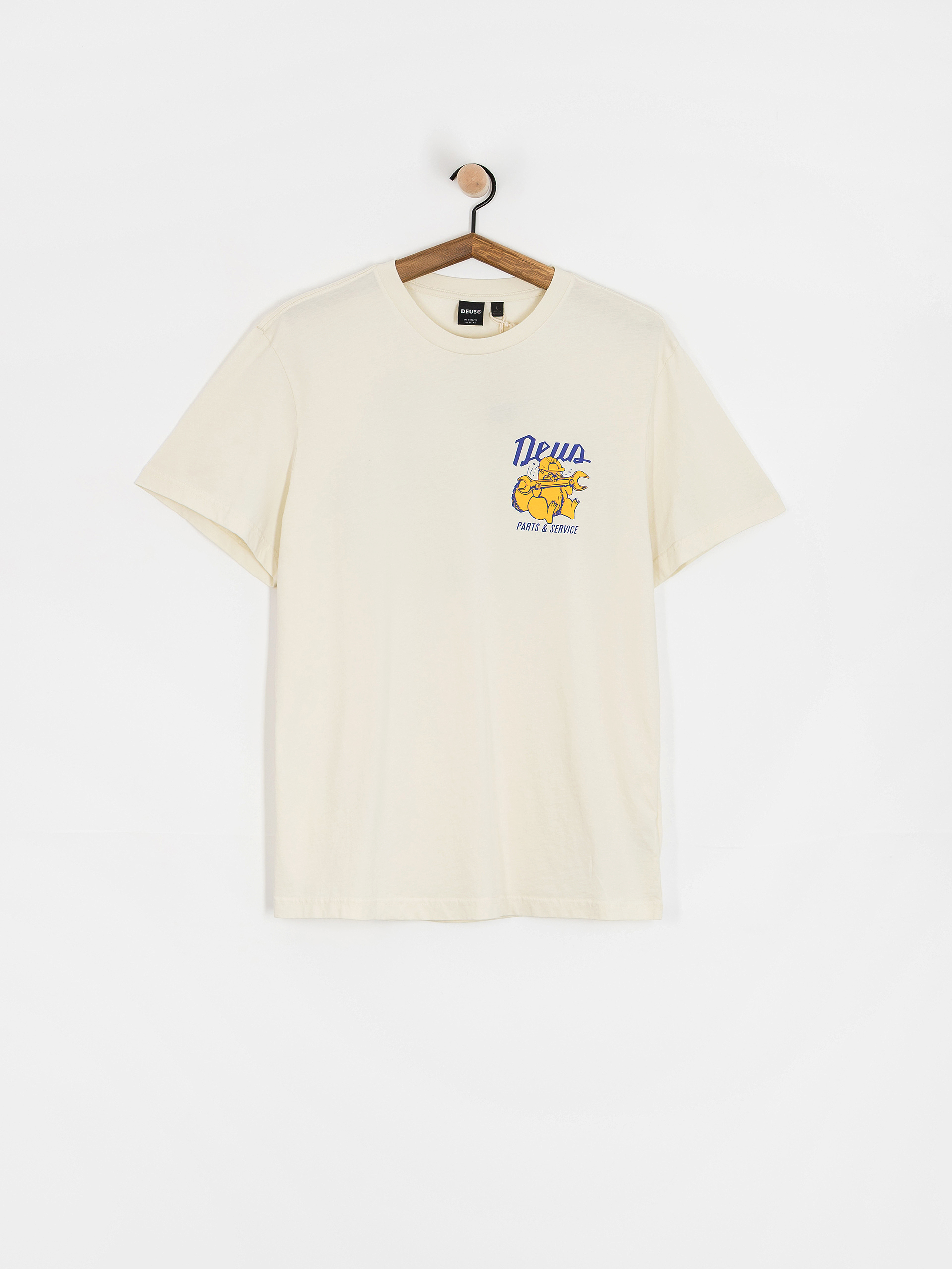 Tričko Deus Ex Machina Overbite (dirty white)