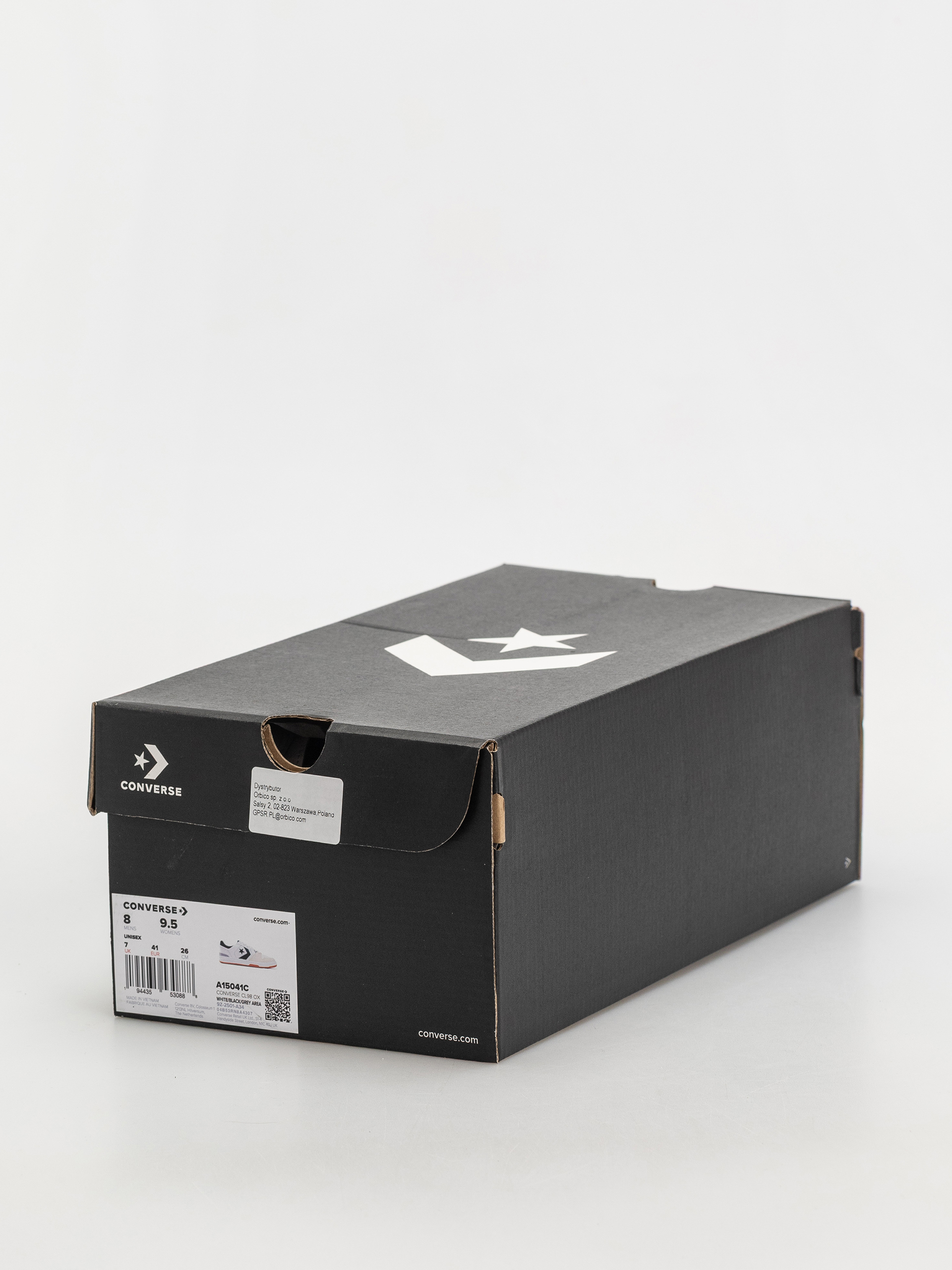 Topánky Converse CL98 (white/black/grey area)