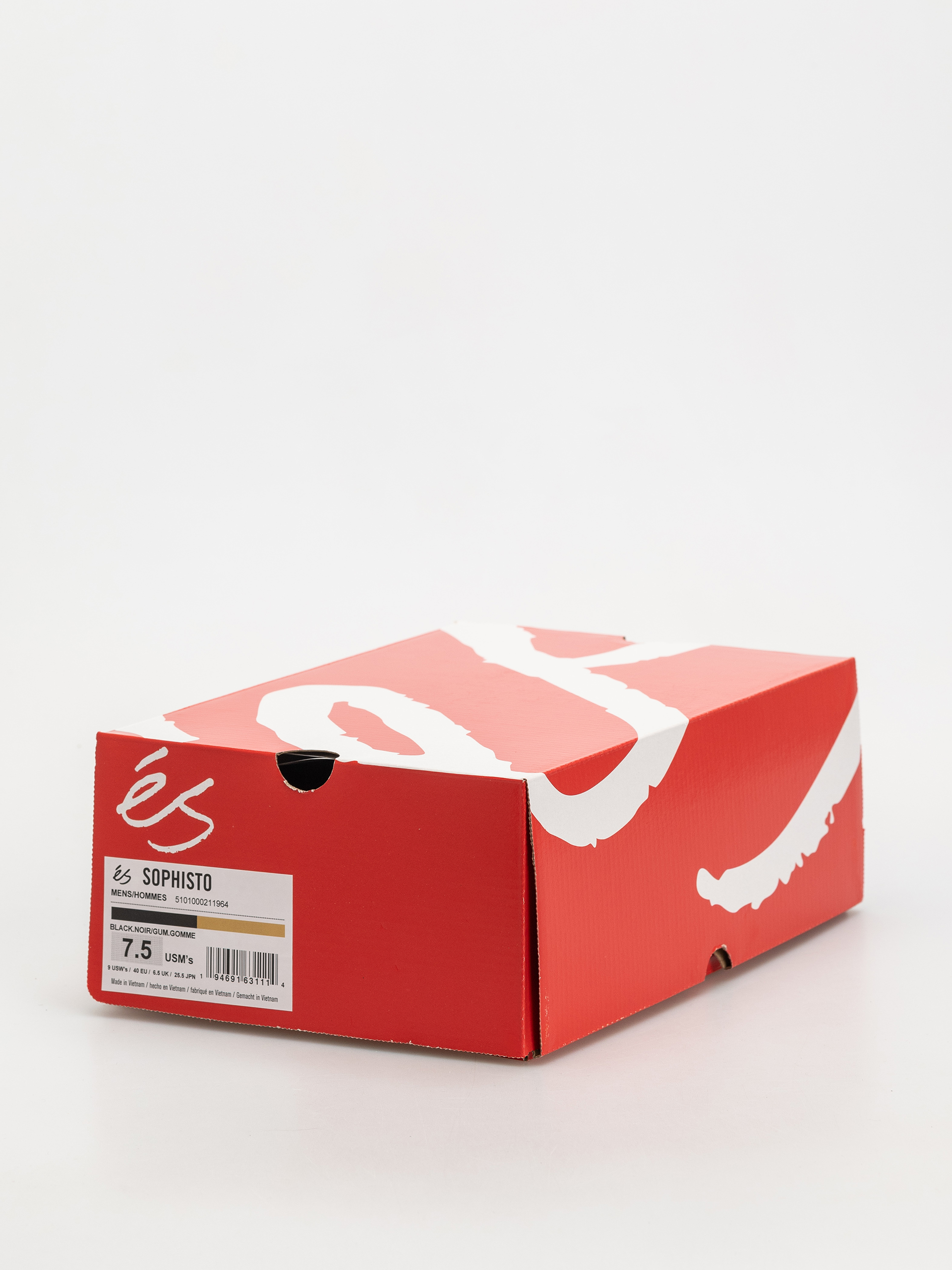 Topánky eS Sophisto (black/gum)