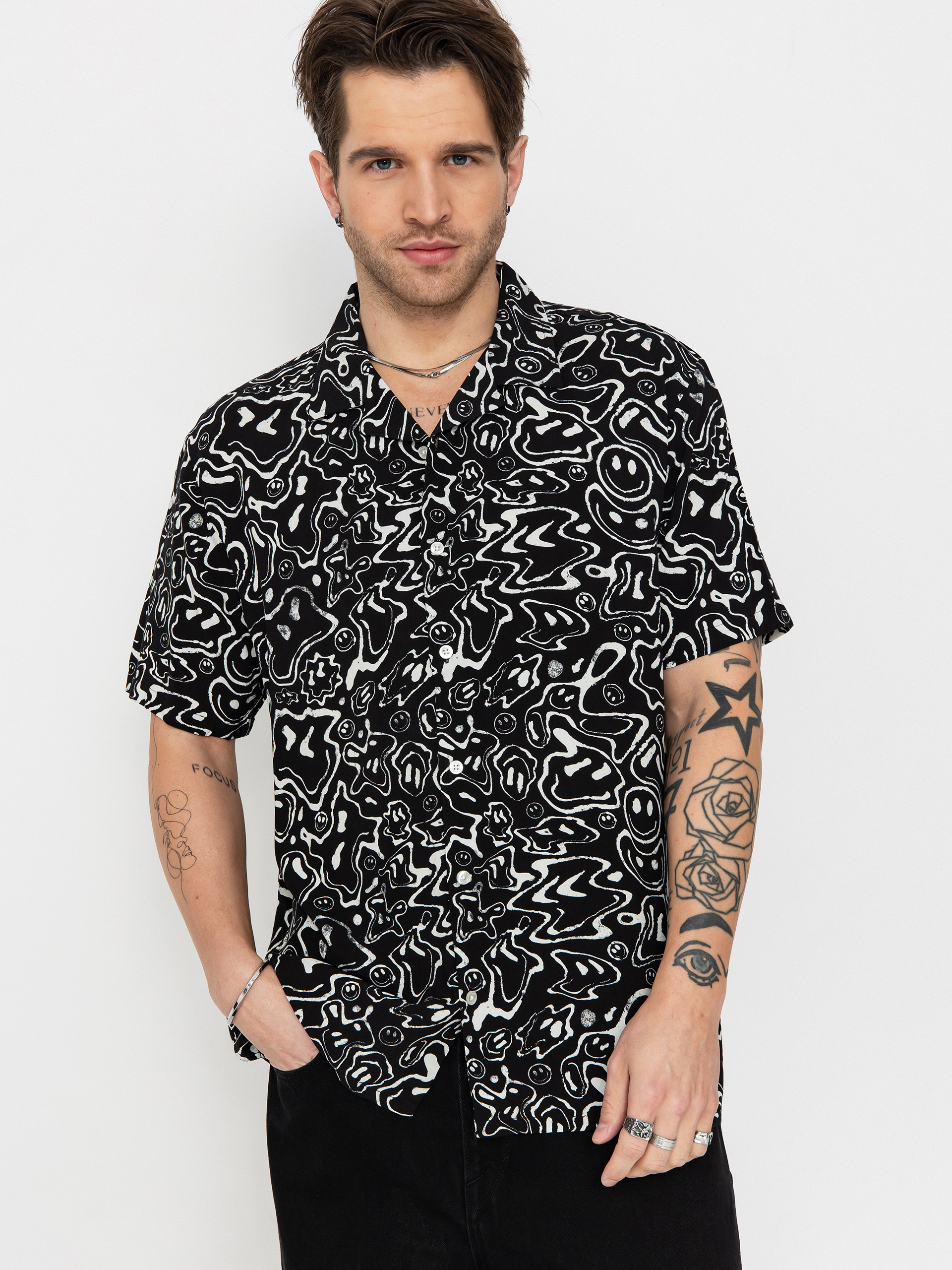 Košeľa Volcom Fa F Rygalski (black)