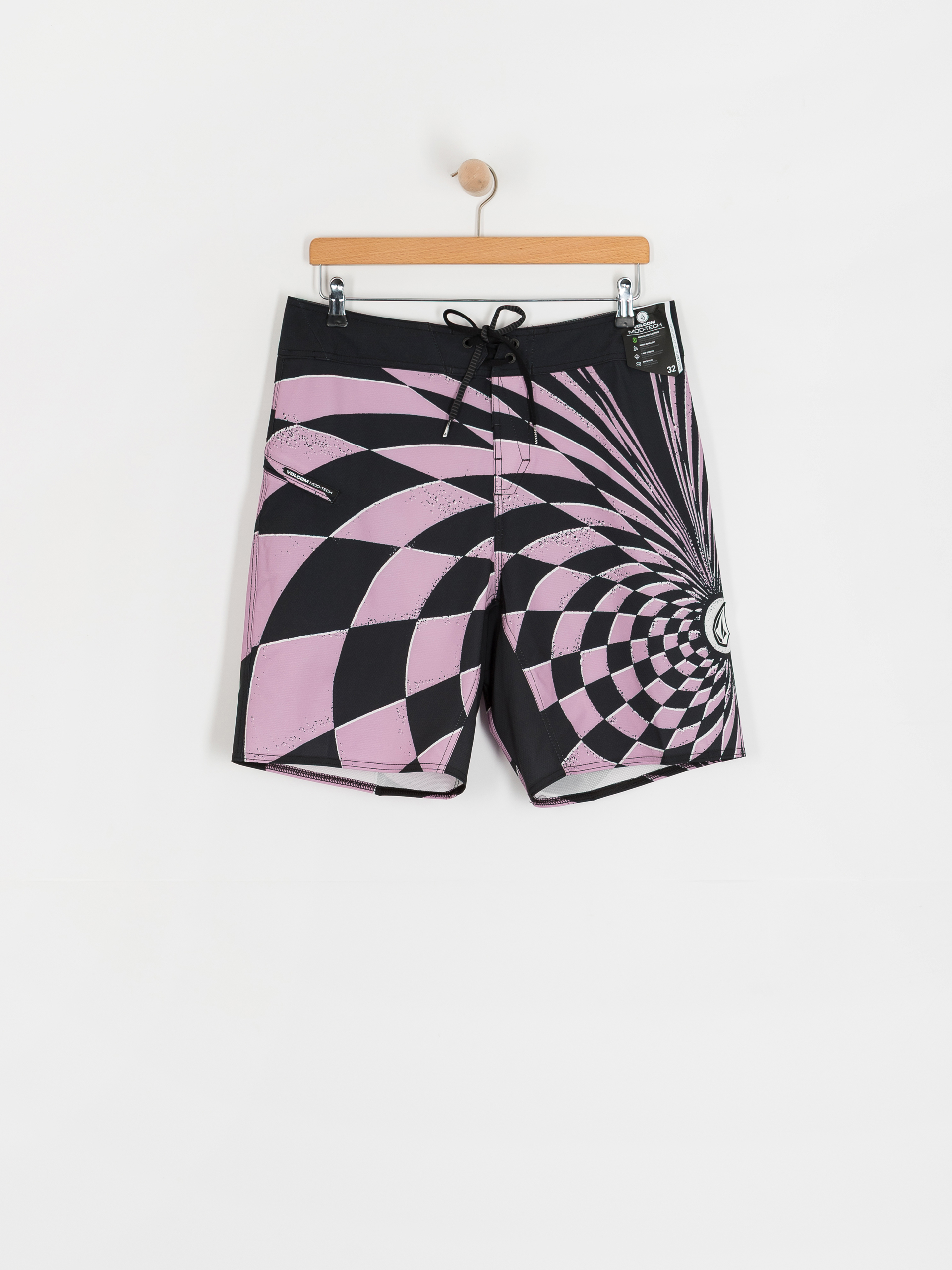 Plážové kraťasy Volcom Spiral Stn Mod 20 (steel purple)
