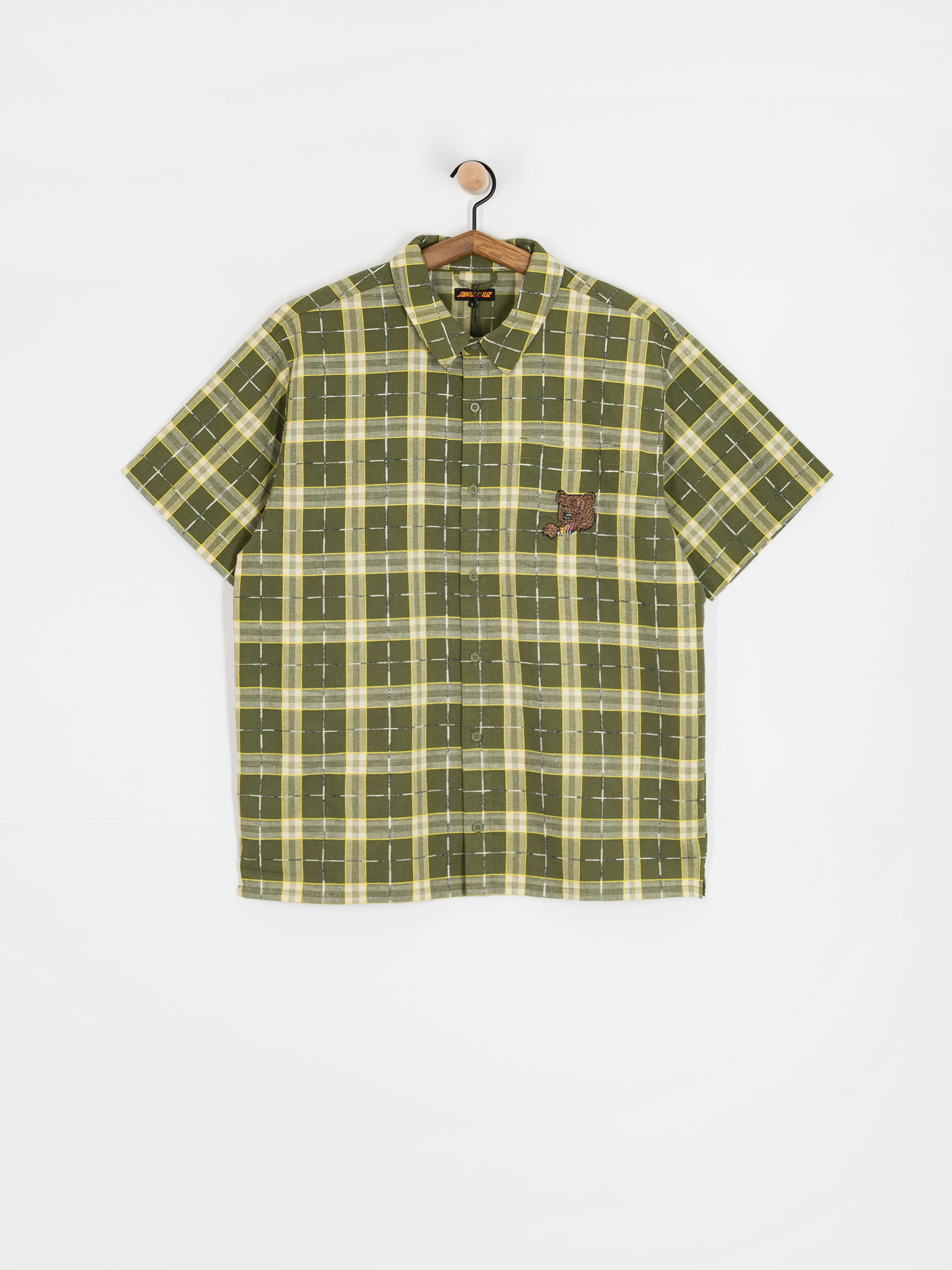 Košeľa Santa Cruz Braun Great Outdoors (iguana check)