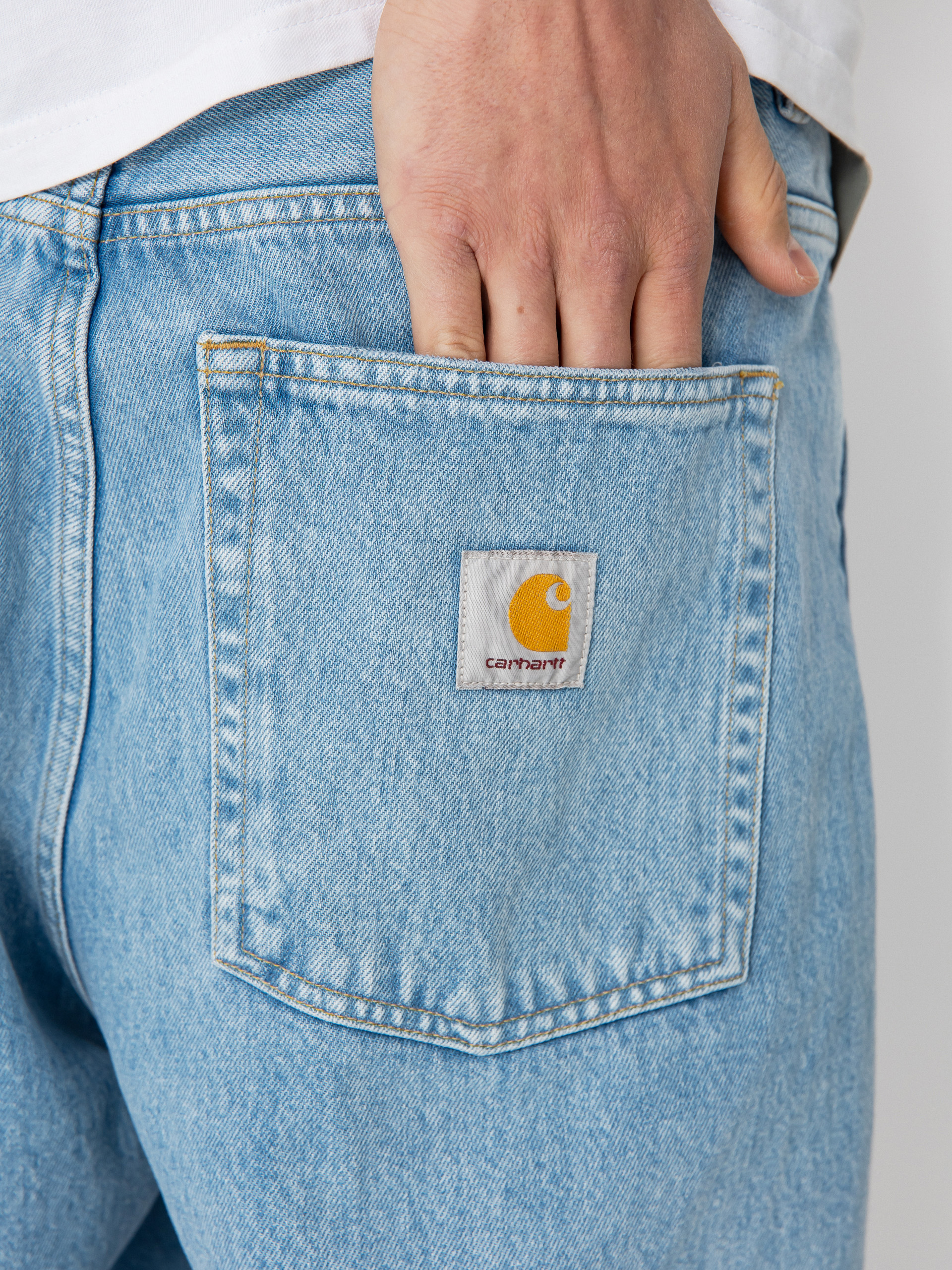 Kraťasy Carhartt WIP Brandon (blue)