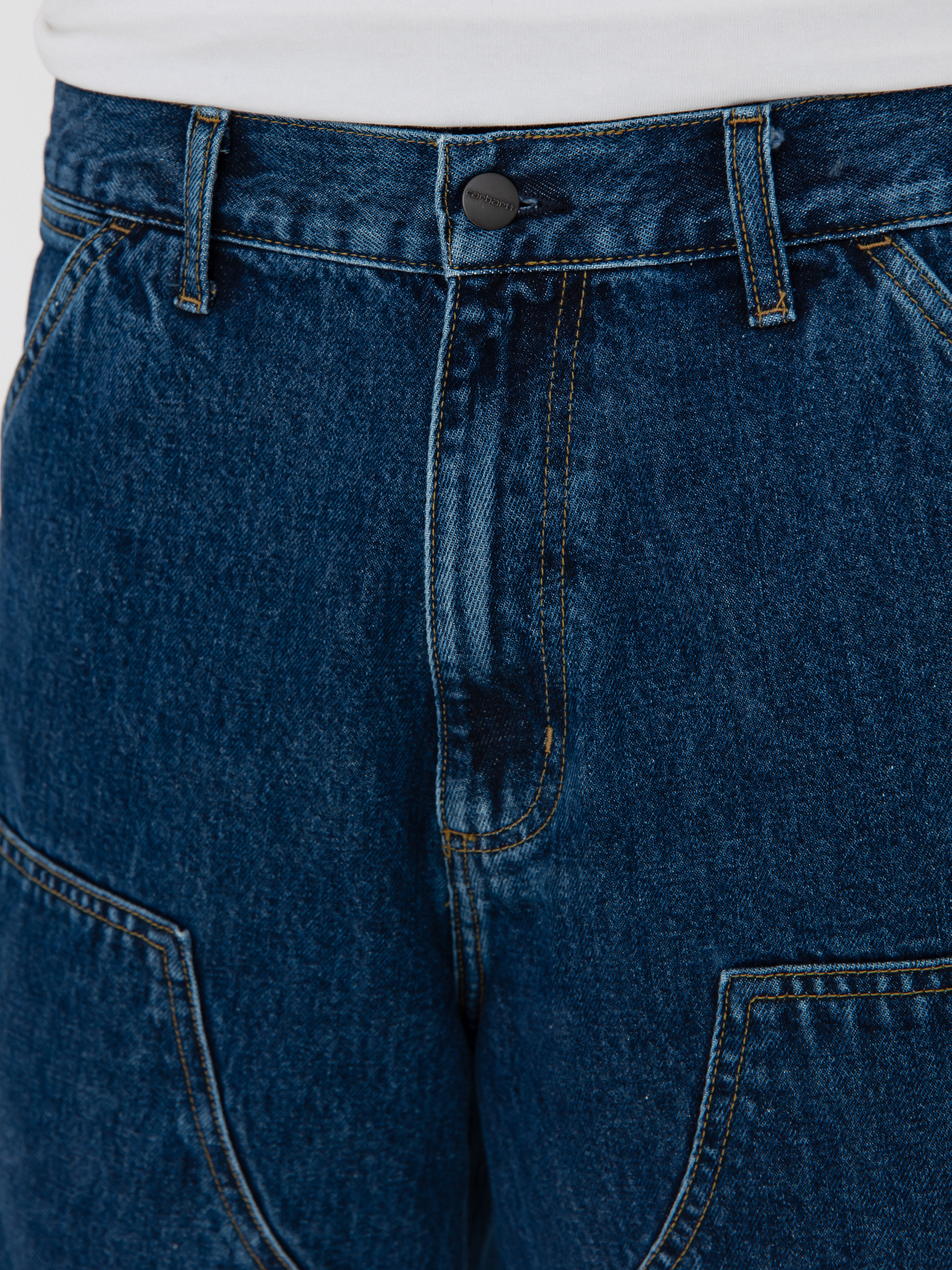 Kraťasy Carhartt WIP Double Knee (blue)