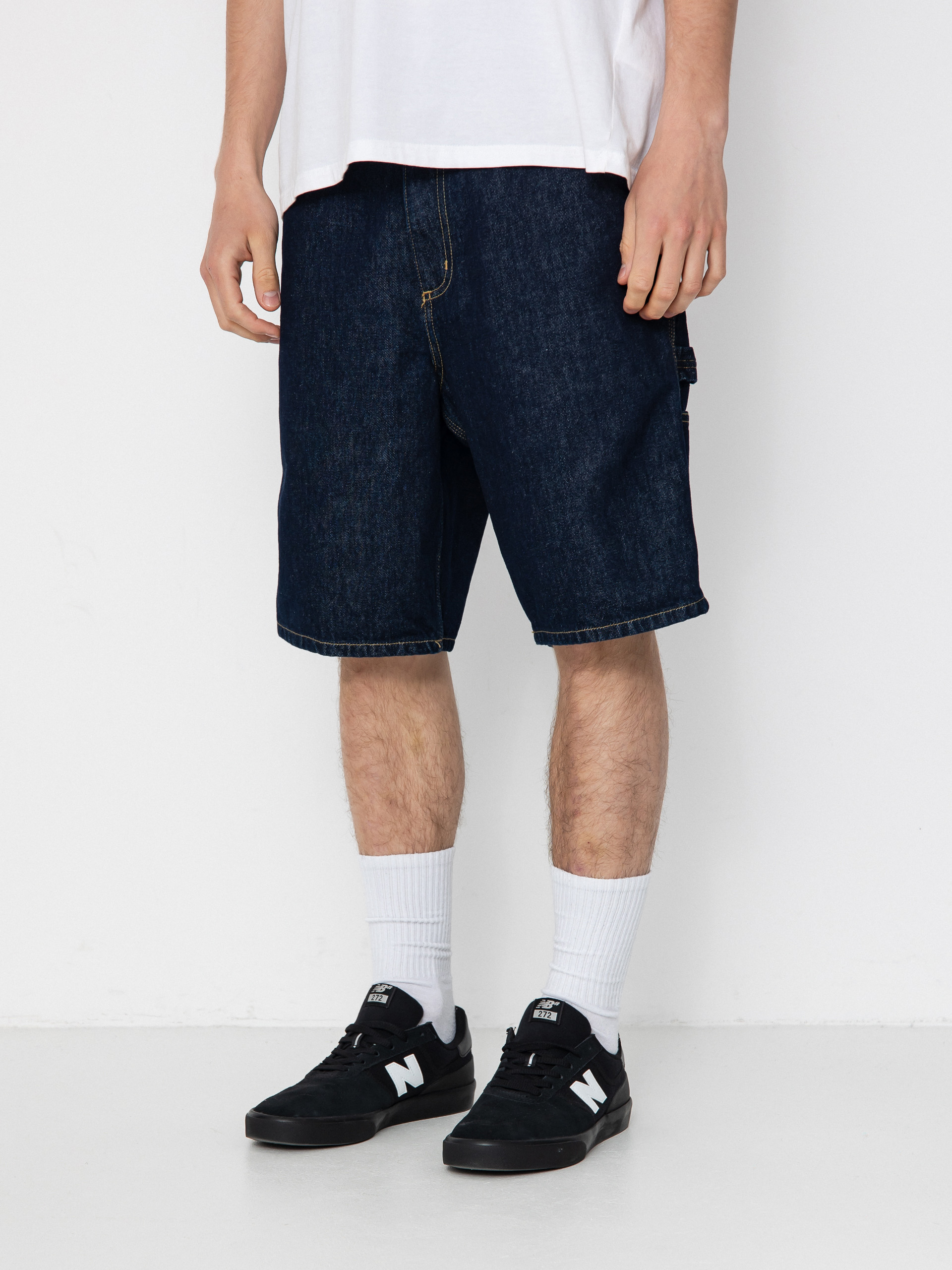 Kraťasy Carhartt WIP Single Knee (blue)