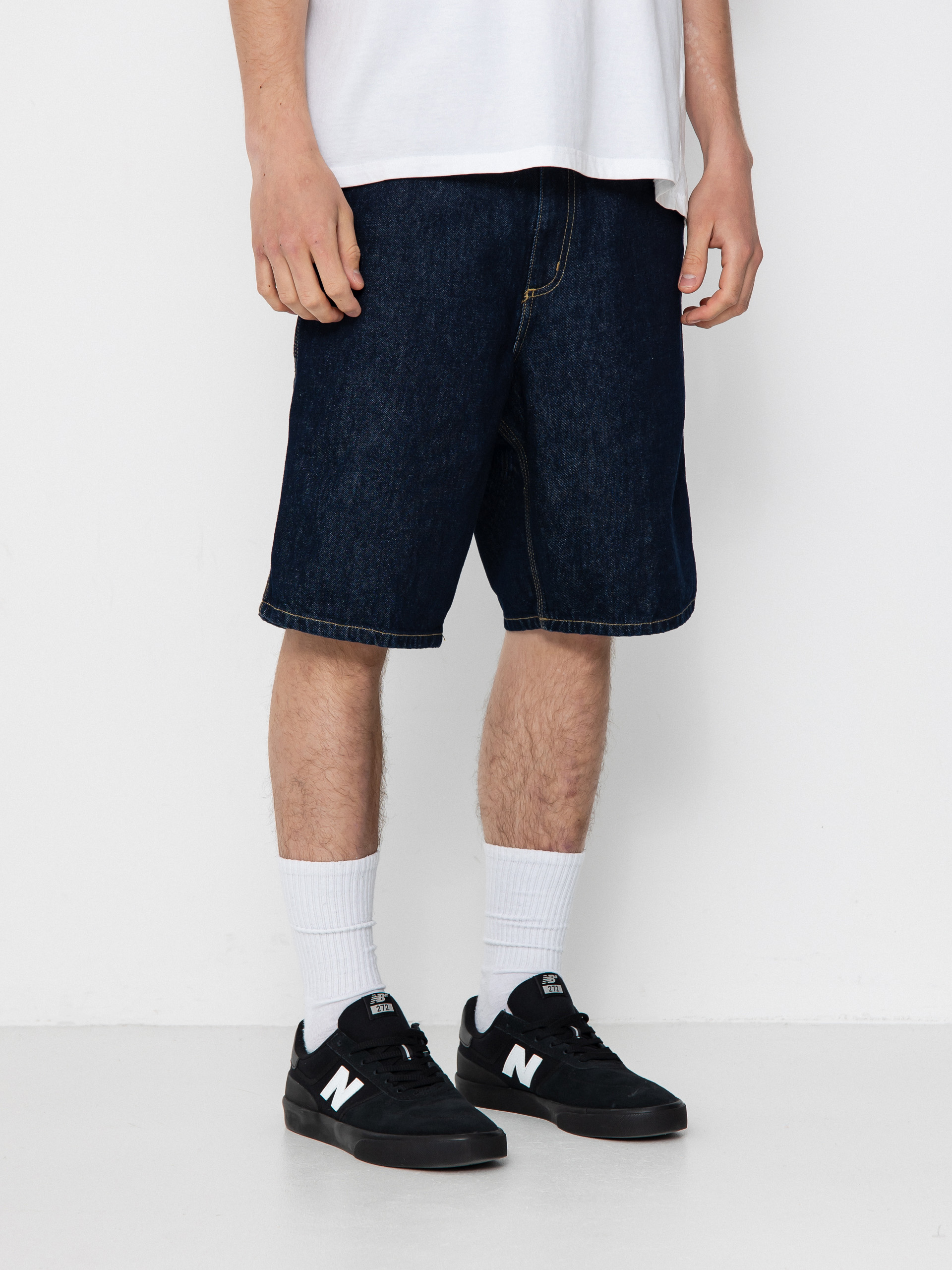 Kraťasy Carhartt WIP Single Knee (blue)
