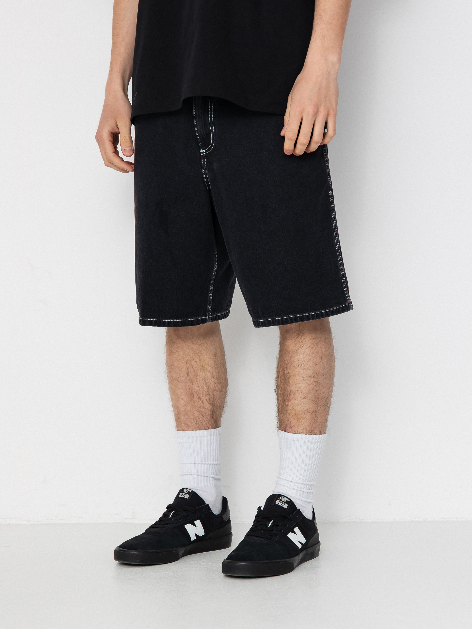 Kraťasy Carhartt WIP Simple (black)