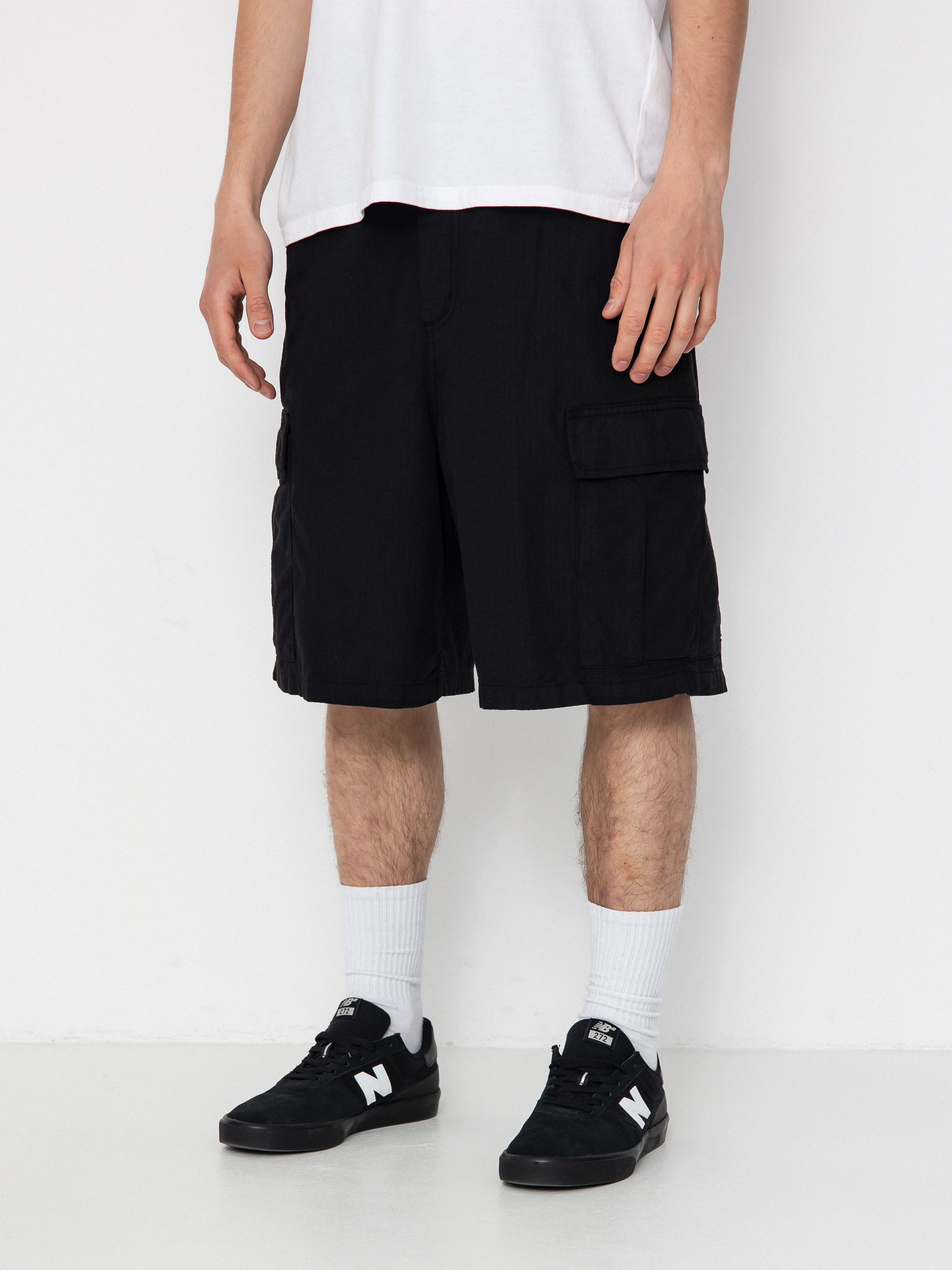 Kraťasy Carhartt WIP Alan Cargo (black)