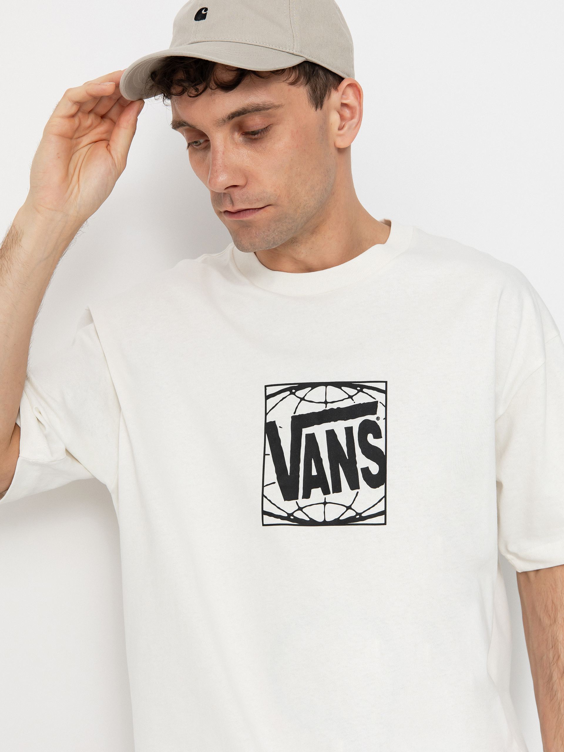 Tričko Vans Wide Loose (marshmallow)