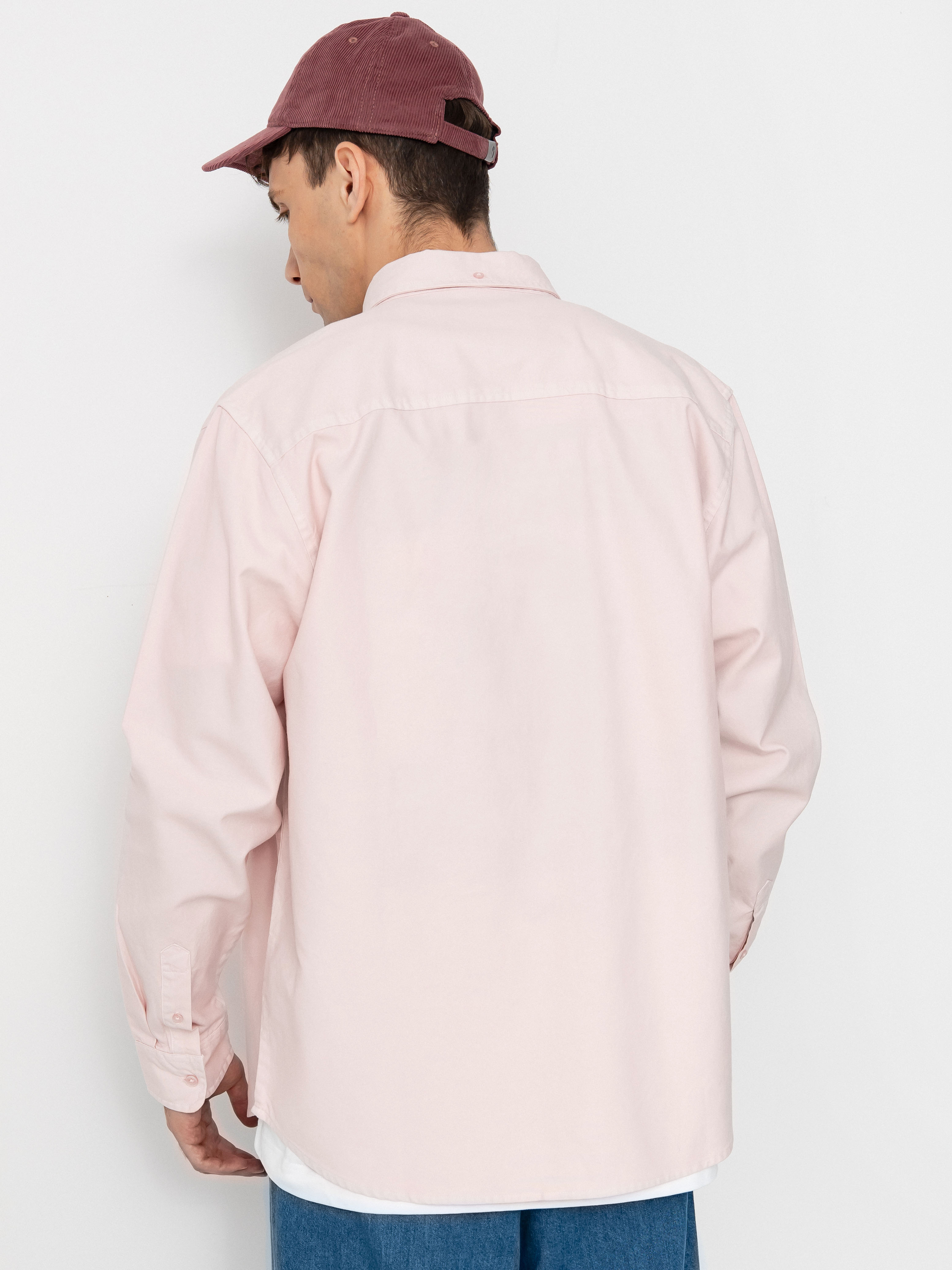 Košeľa Carhartt WIP Bolton (air pink)
