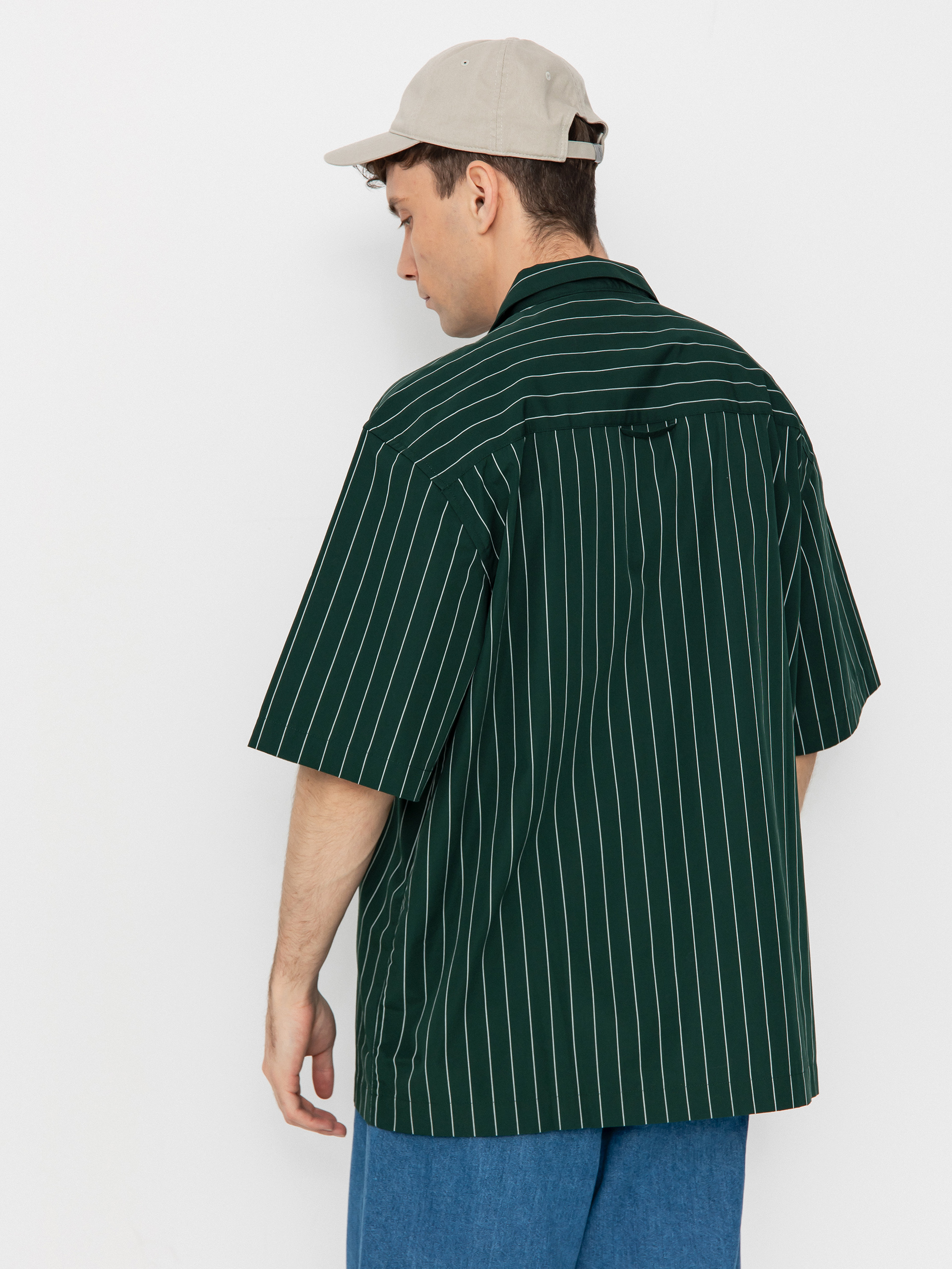 Košeľa Carhartt WIP Hendry (seaton stripe/conifer/wax)