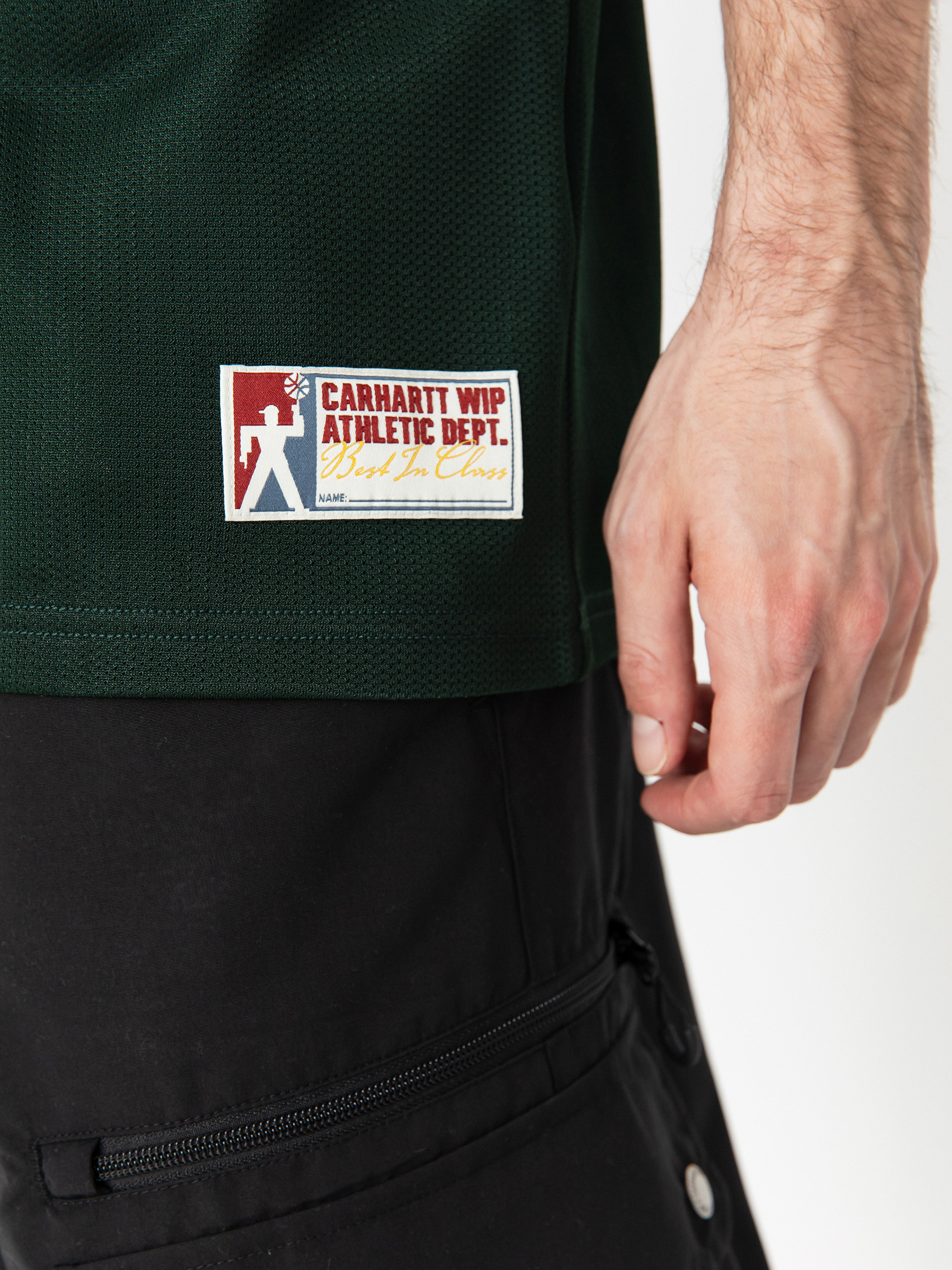 Tričko Carhartt WIP Win Lock Up (conifer)