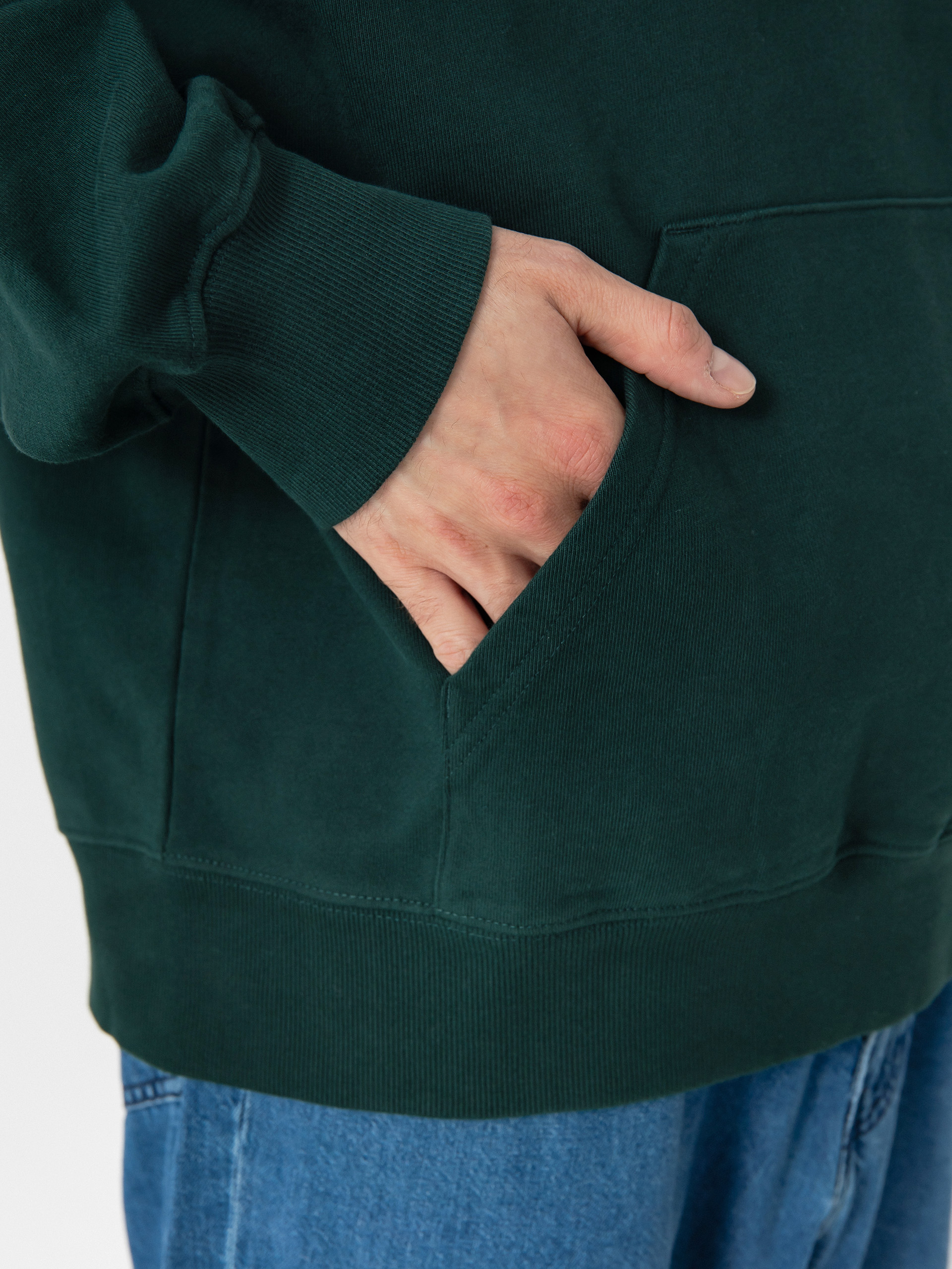 Mikina s kapucňou Carhartt WIP Flaming Ducks HD (conifer)