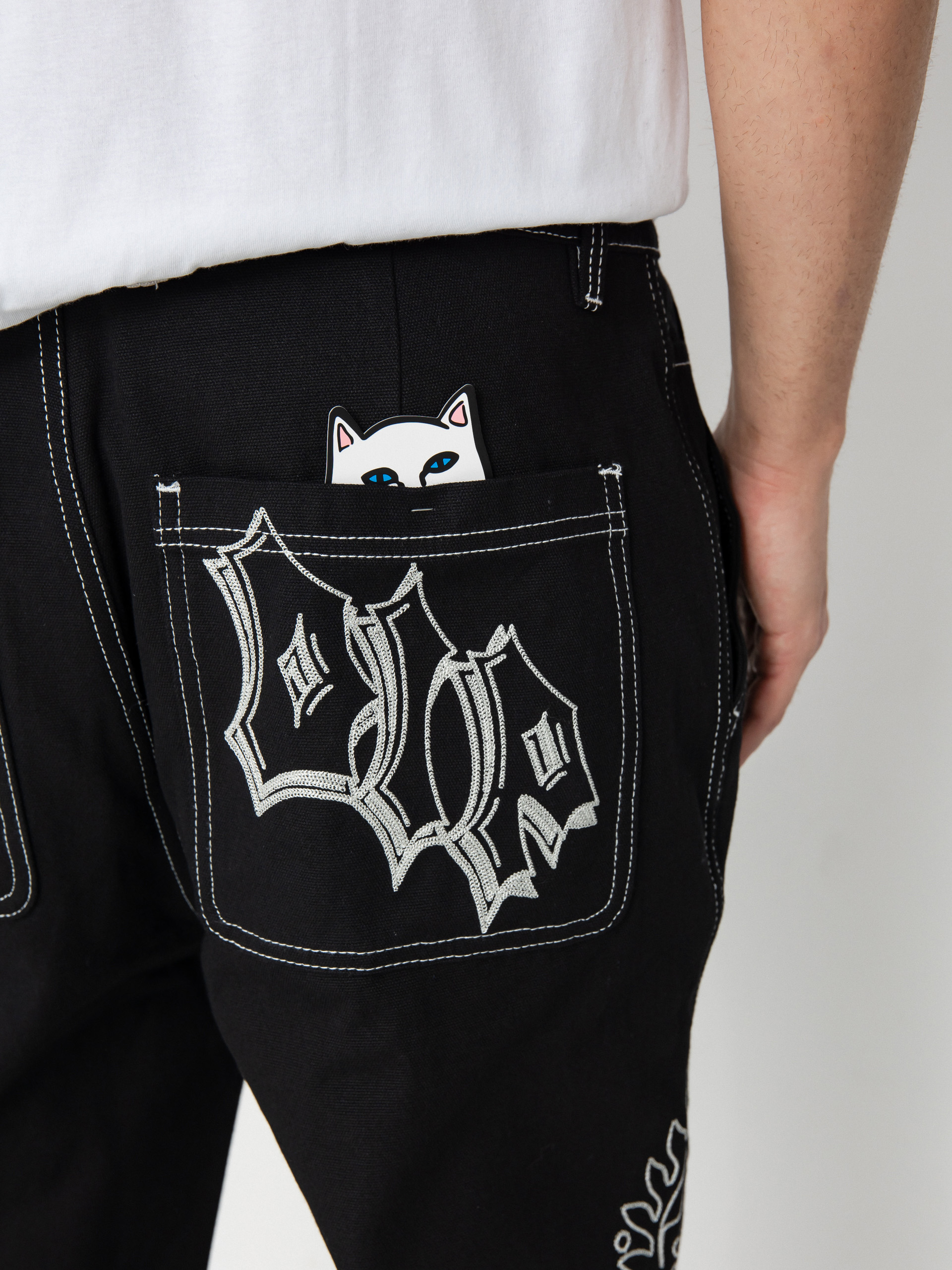 Nohavice RipNDip Mother Nerm (black)