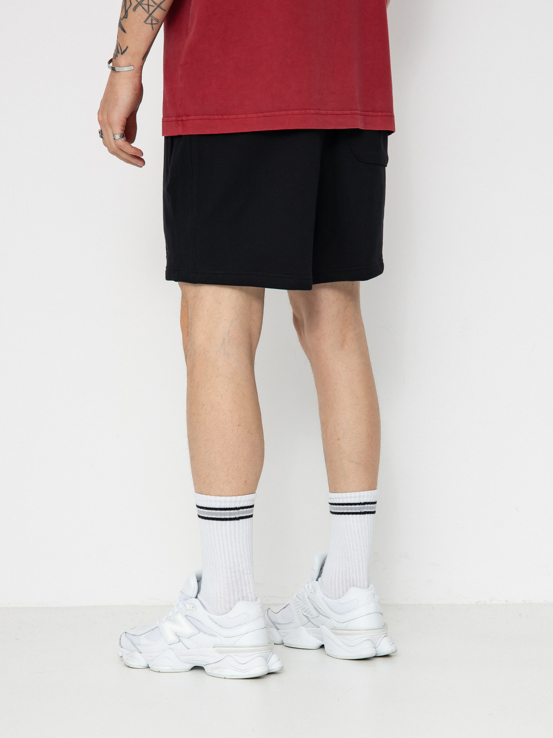 Kraťasy New Balance Athletics French (black)