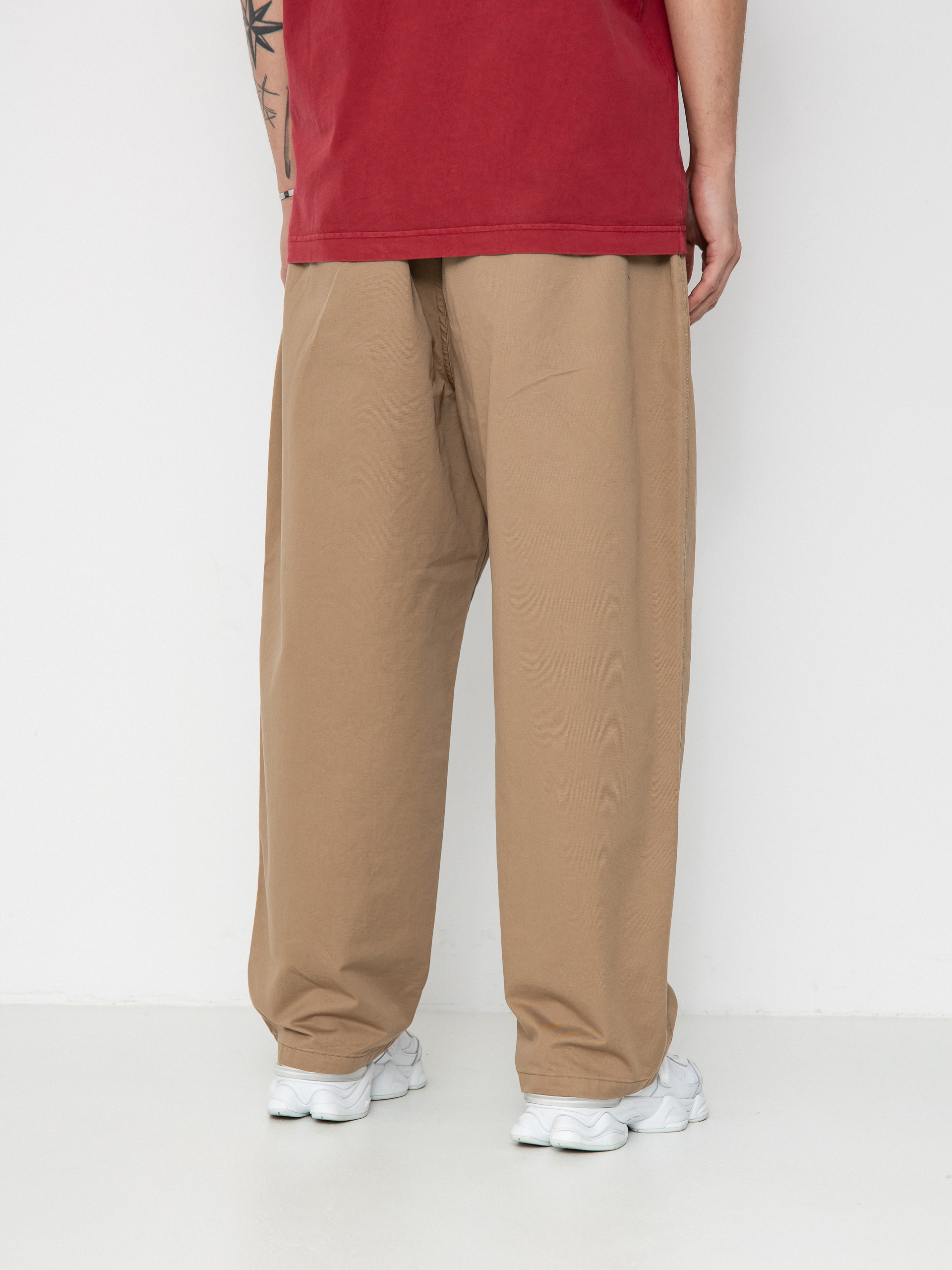 Nohavice Carhartt WIP Marv (leather)