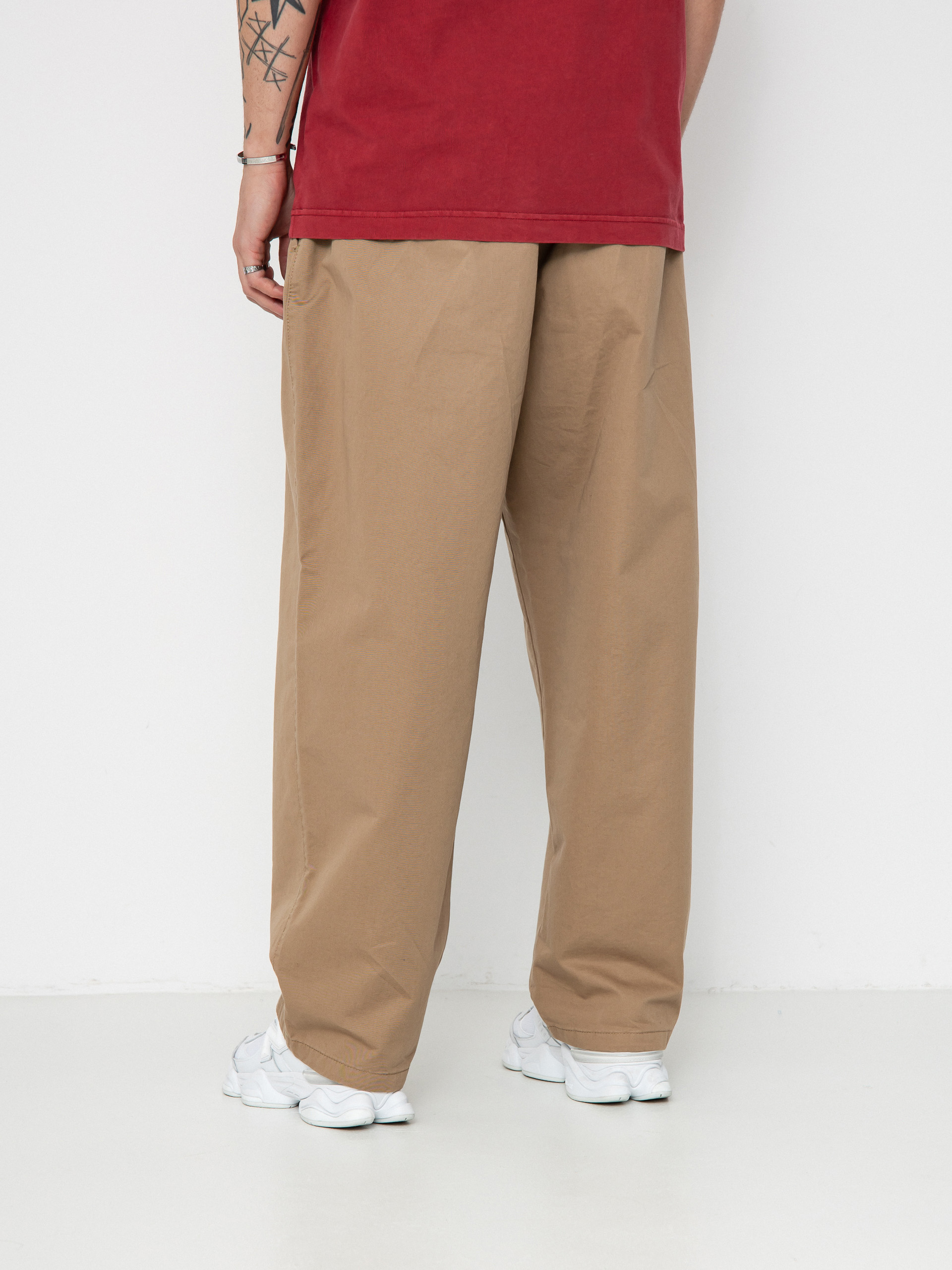 Nohavice Carhartt WIP Marv (leather)