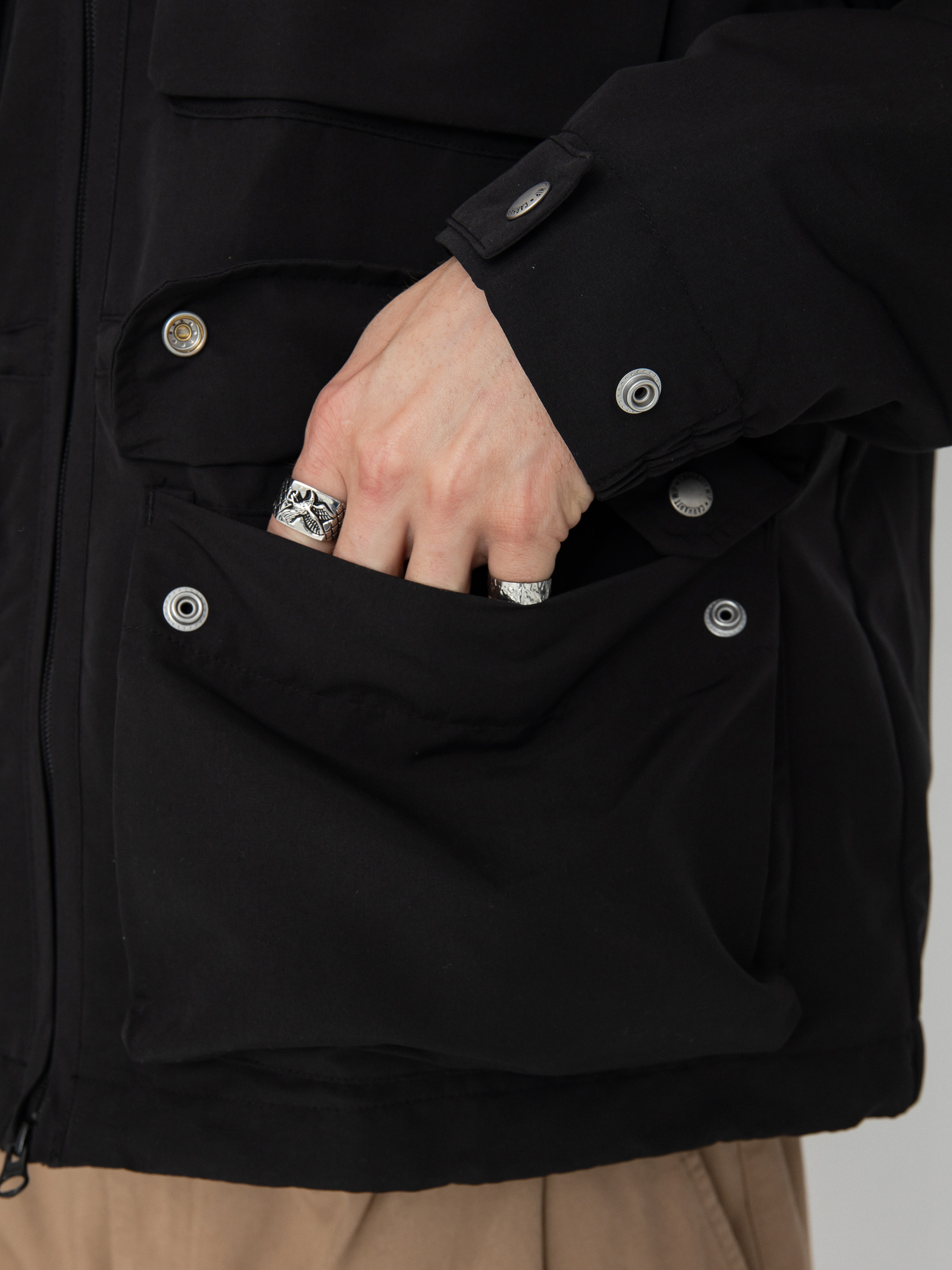 Bunda Carhartt WIP Irwin (black)