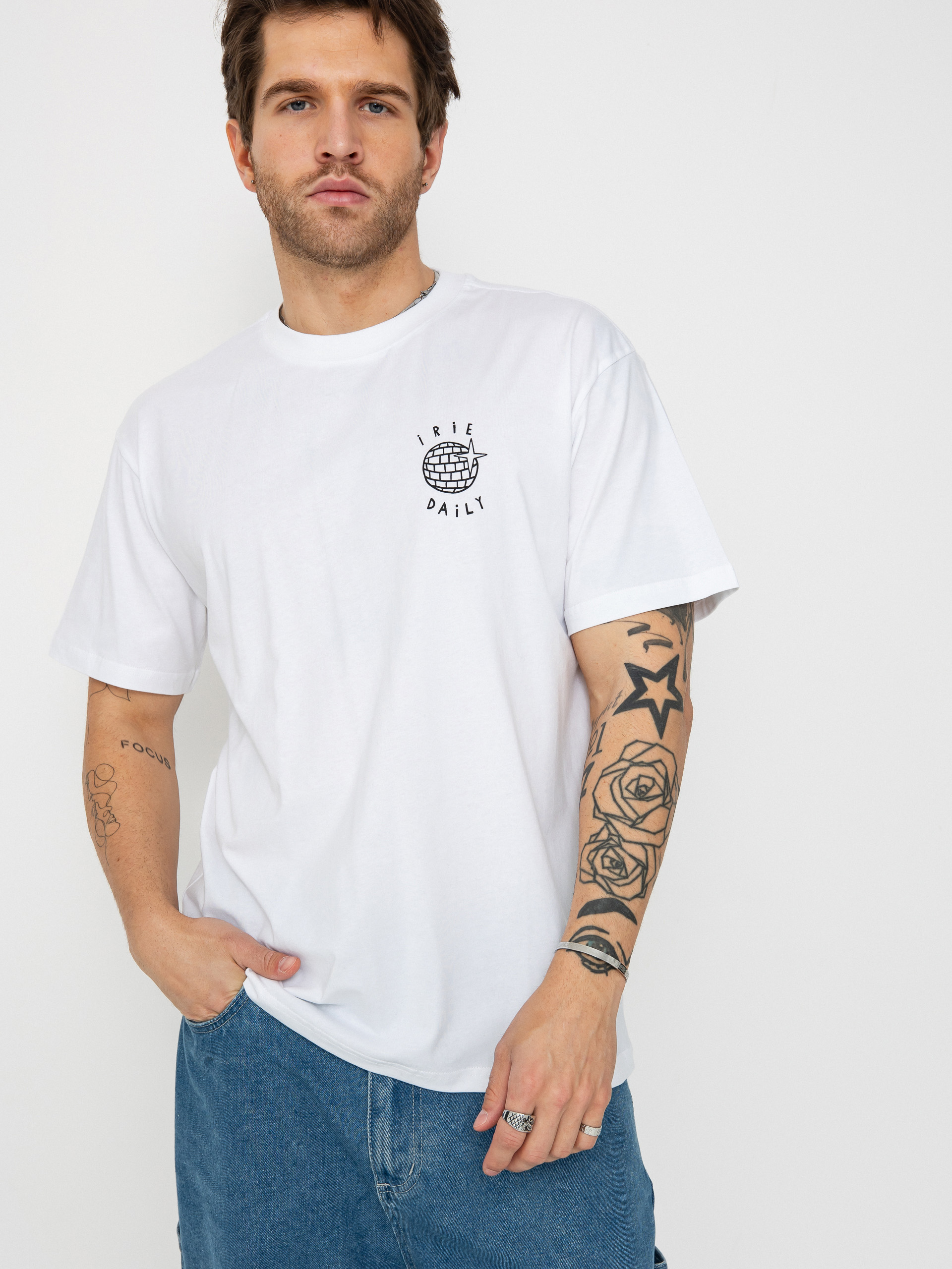 Tričko Iriedaily Disco Doener (white)