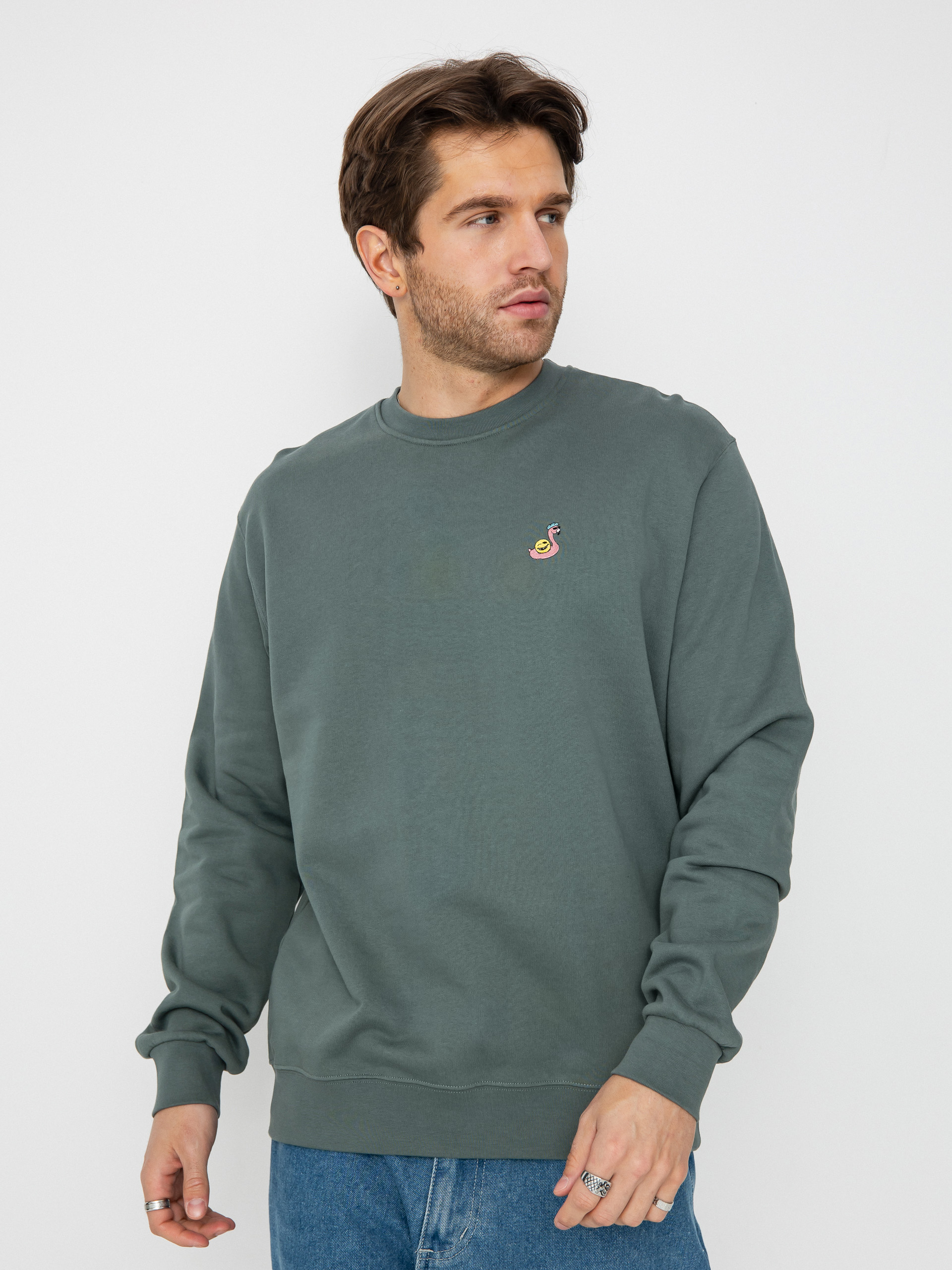 Mikina Iriedaily Flingo (jungle green)