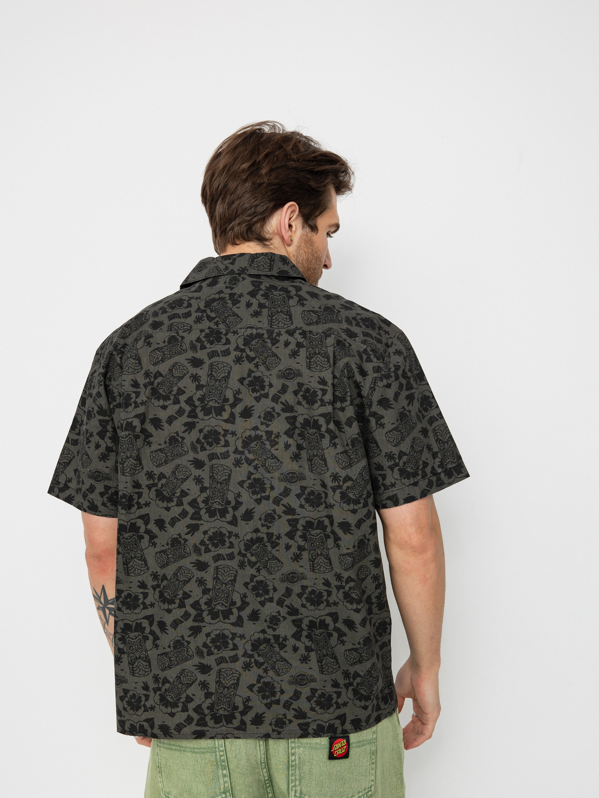 Košeľa Santa Cruz Roskopp Voodoo Room (black)