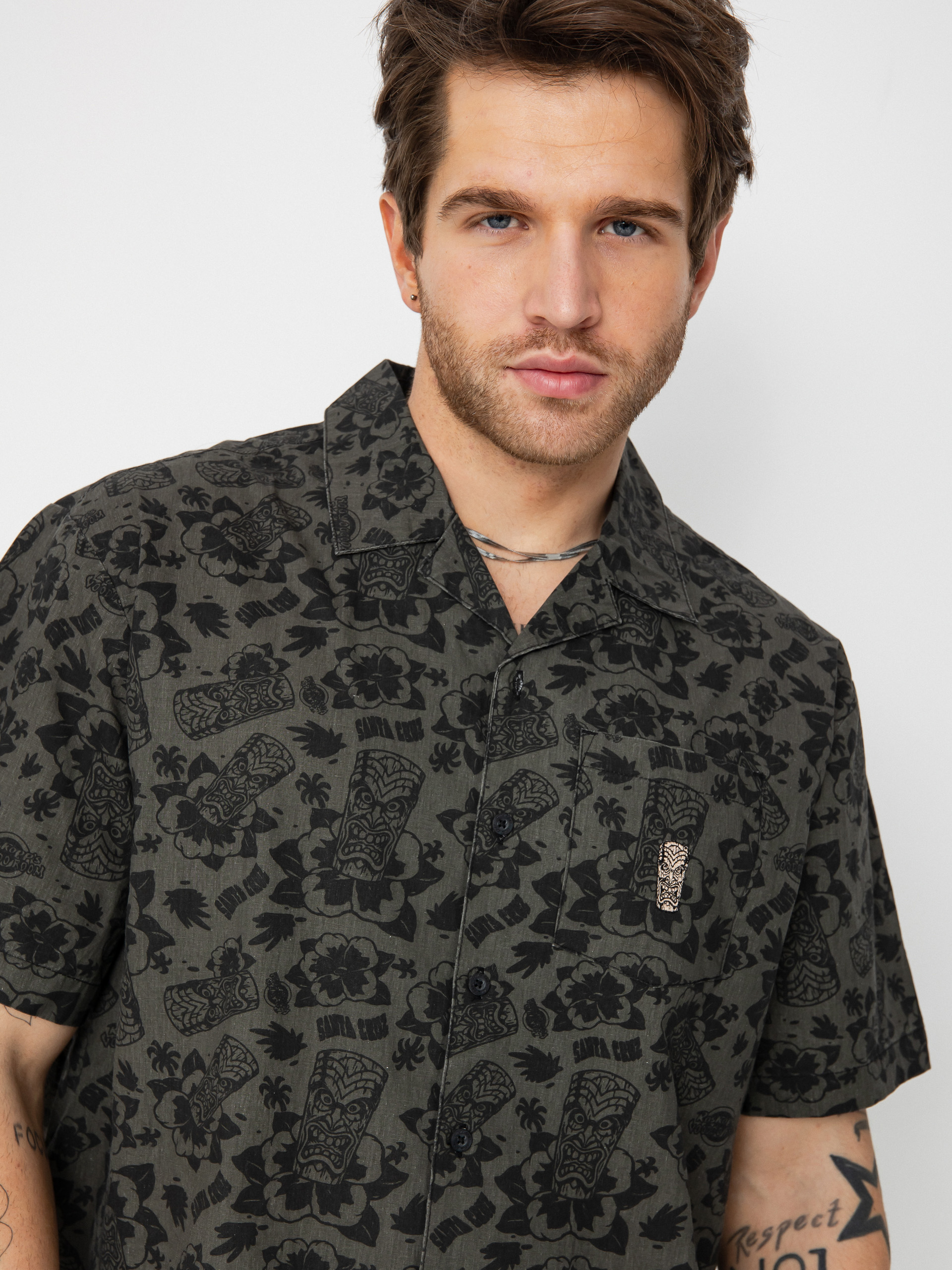 Košeľa Santa Cruz Roskopp Voodoo Room (black)