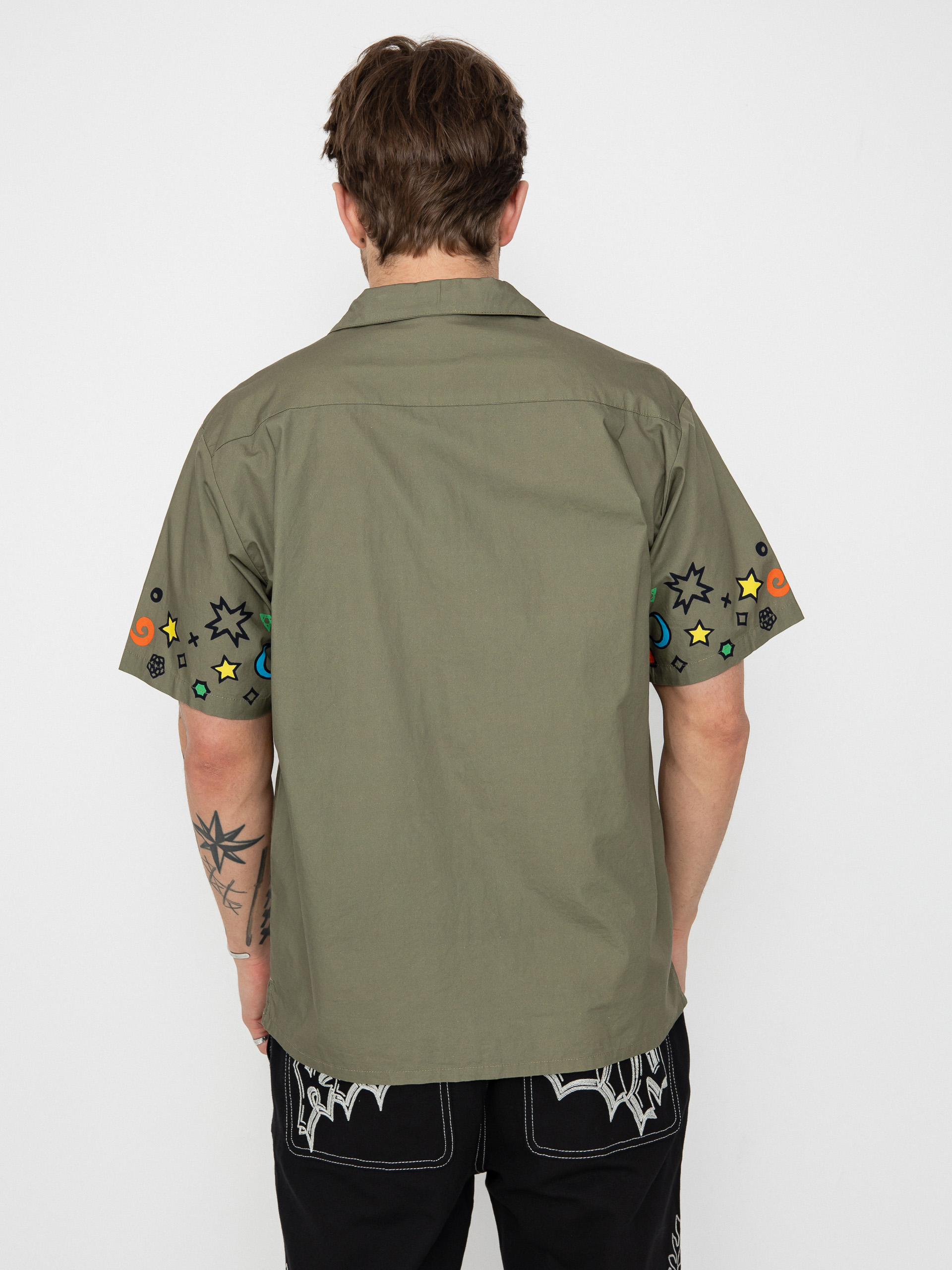 Košeľa Santa Cruz Salba Resurrection (uniform green)